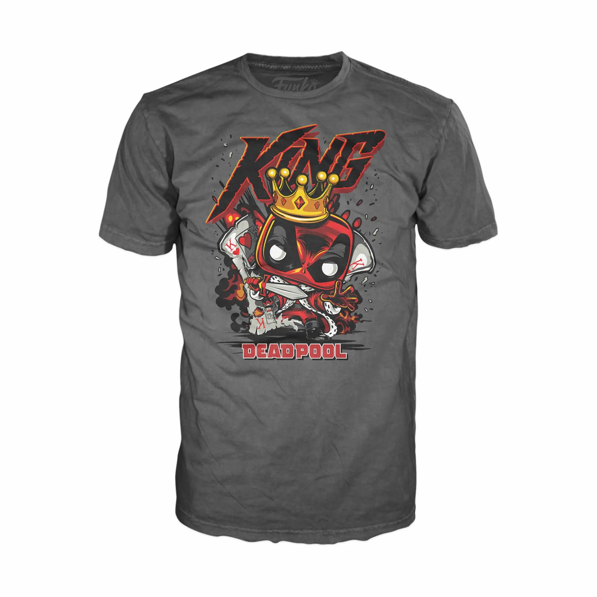 Funko Pop! Deadpool King Deadpool Camiseta Manga Corta Adultos