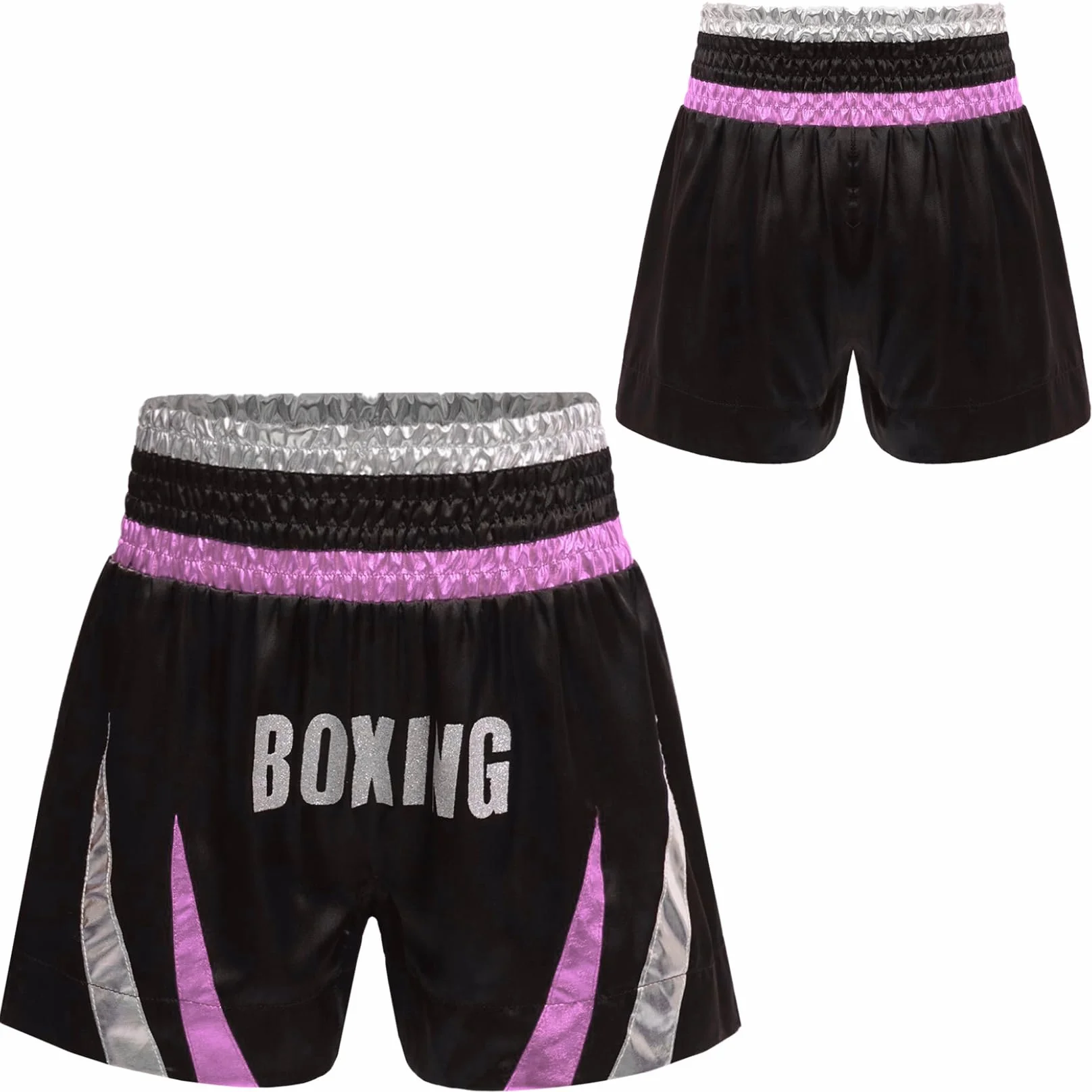 Runhomal Muay Thai Shorts Boxing Combat Kick Boxing MMA Training Trunks