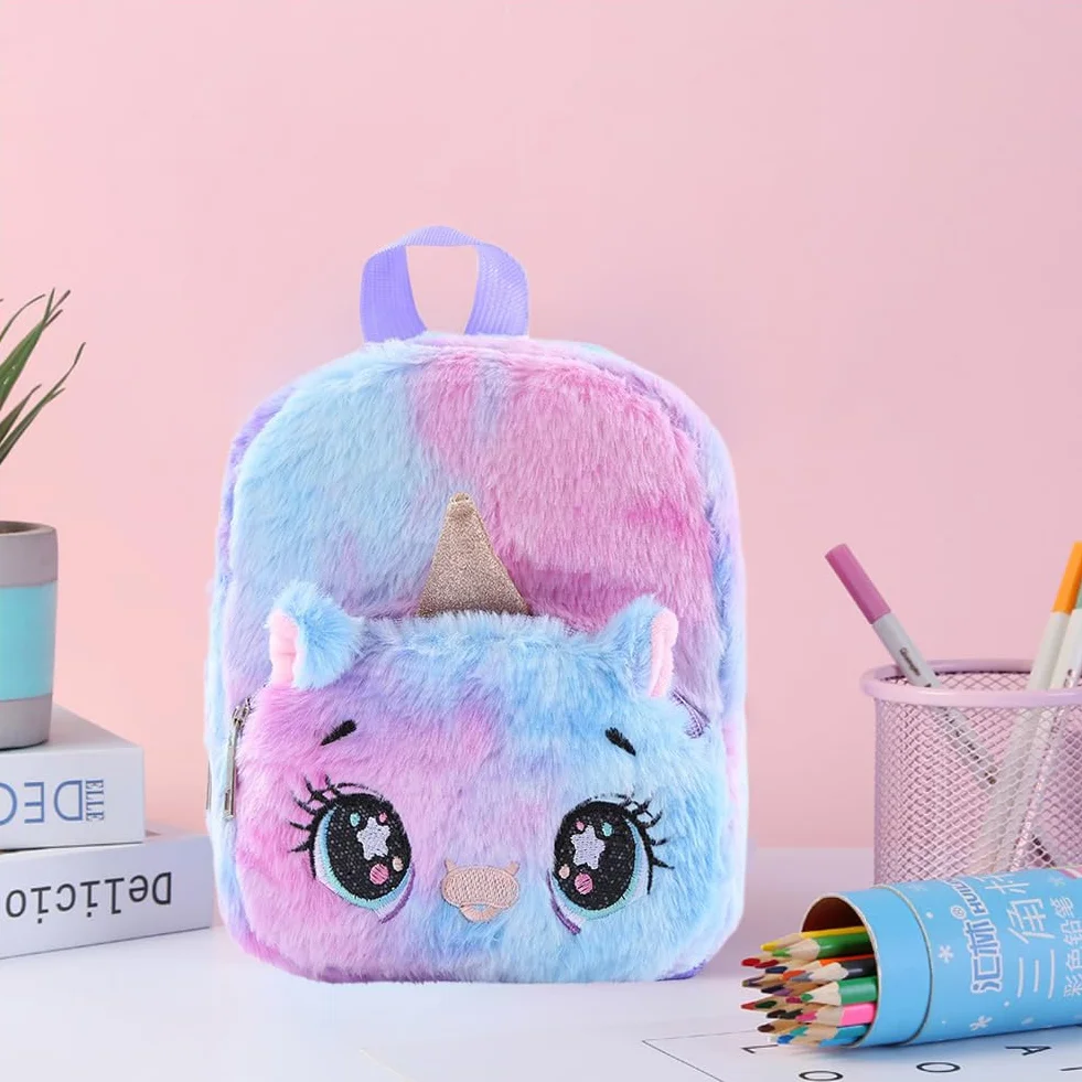 Unicornio Peluche Mochila para Niño Mochila Escolar Bolsa de Viaje