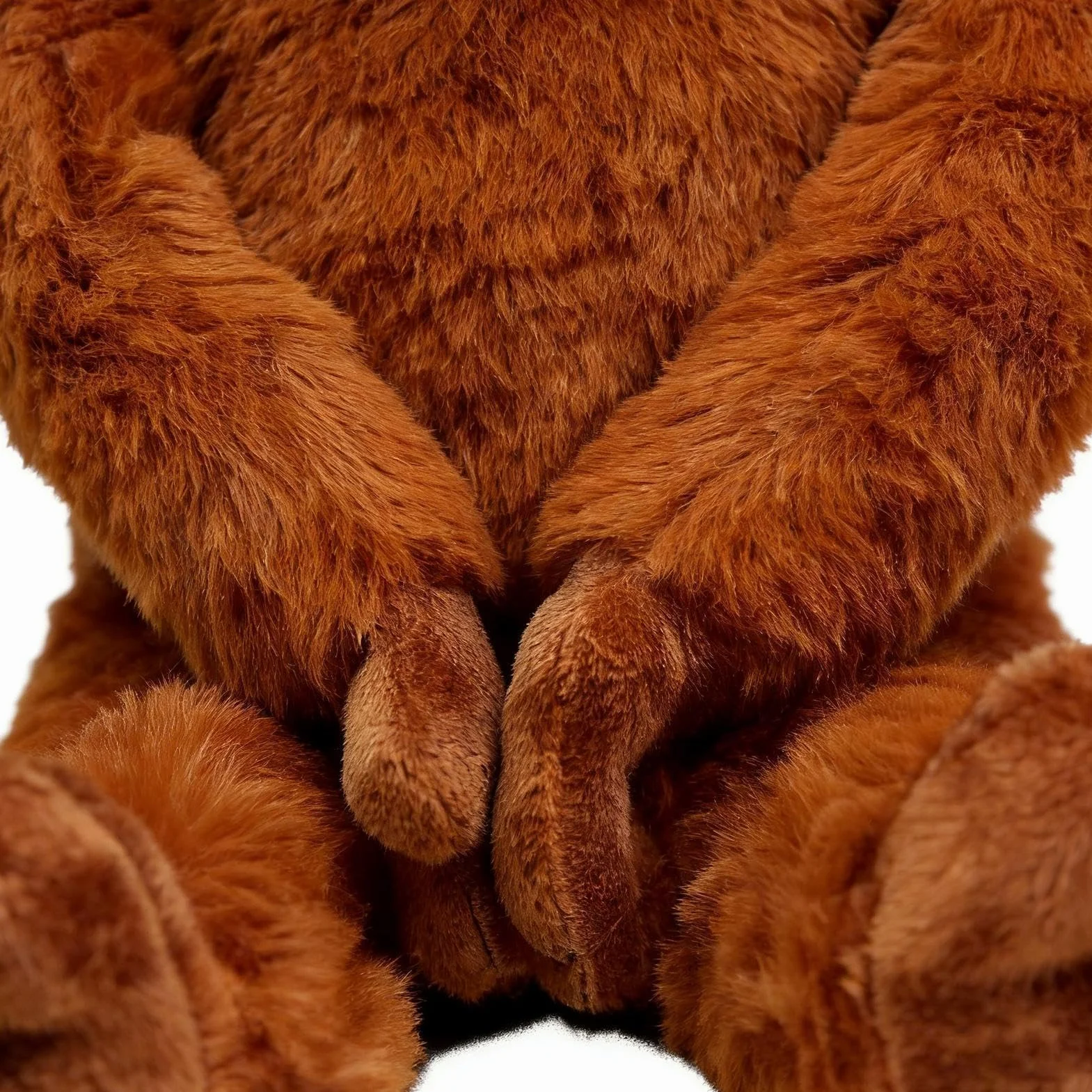 Genérico Mono De Peluche - Diseño Realista con Manos Largas, Muñeco De Peluche De 36cm, 110g De Peso + Marco De 14.2 Pulgadas, Fibra Sintética Suave Premium - para Salones & Día del Niño