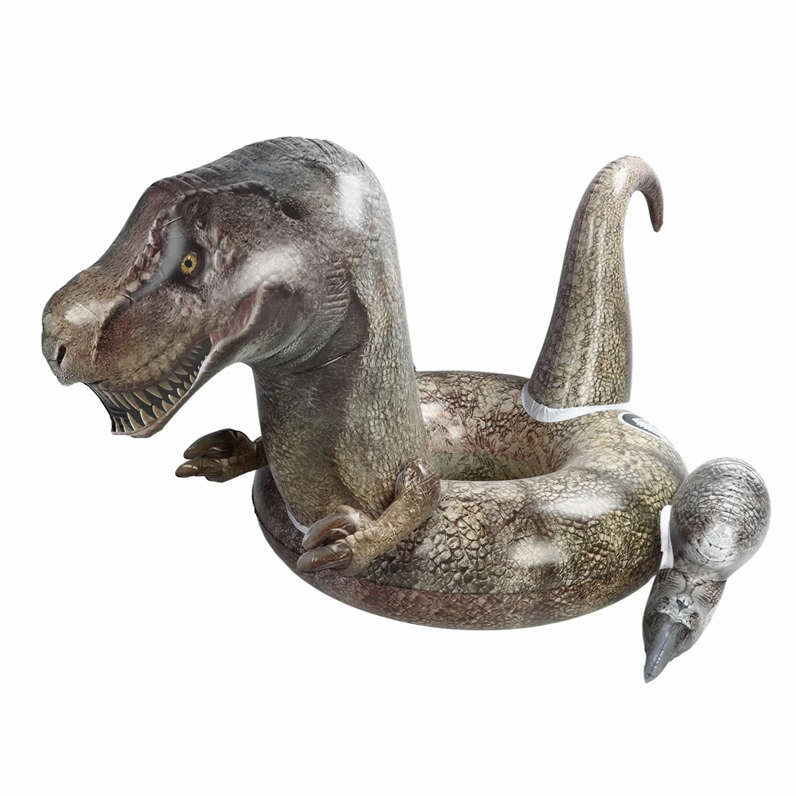 JTLB Flotador de Piscina de Dinosaurio, Paseo Inflable de PVC para Piscina, Baño, Playa
