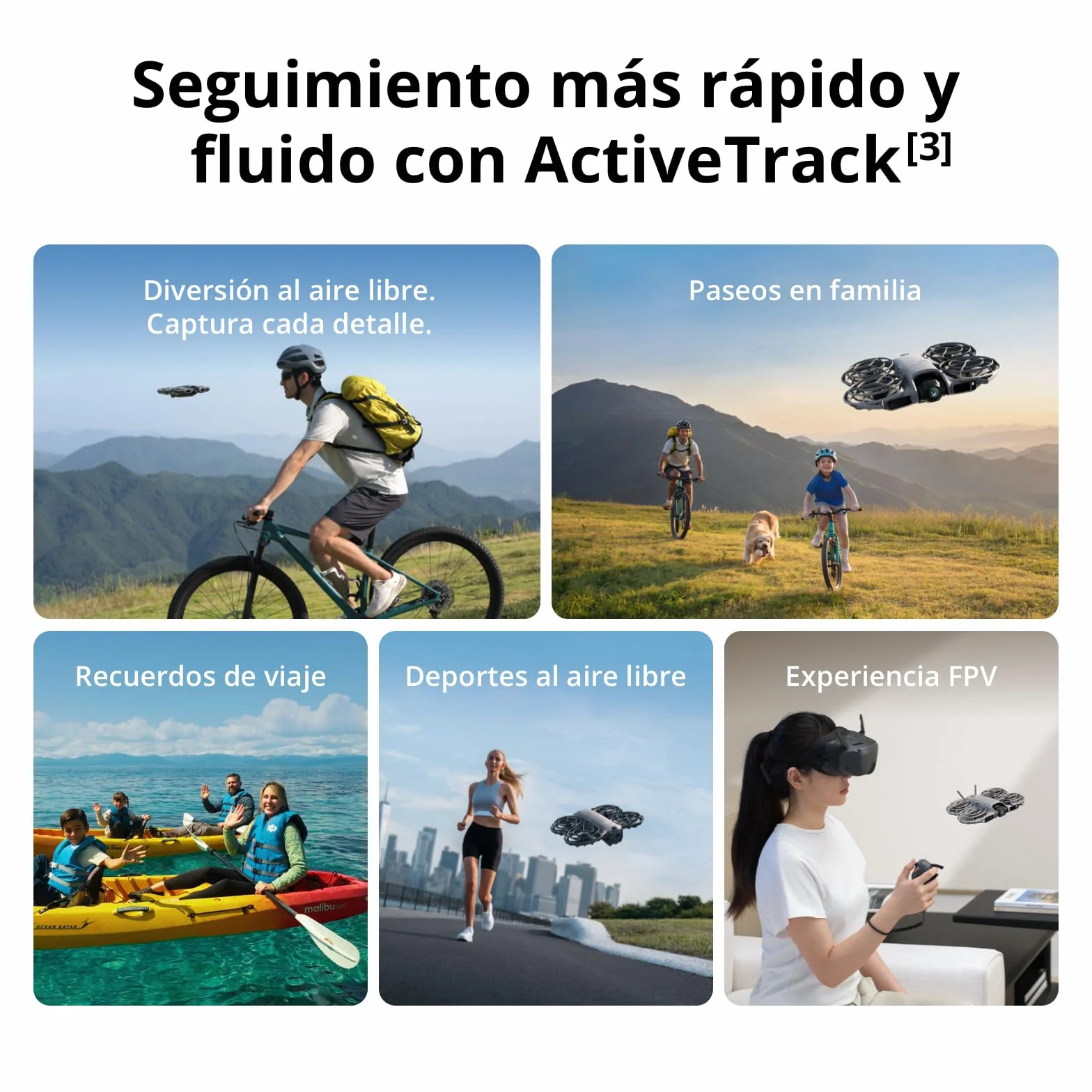 DJI Pack Neo 2 Motion Vuela Más con RC Motion 3 y Goggles N3, transmisión estable con transceptor digital, dron 4K para principiantes, vuelo FPV, 3 baterías