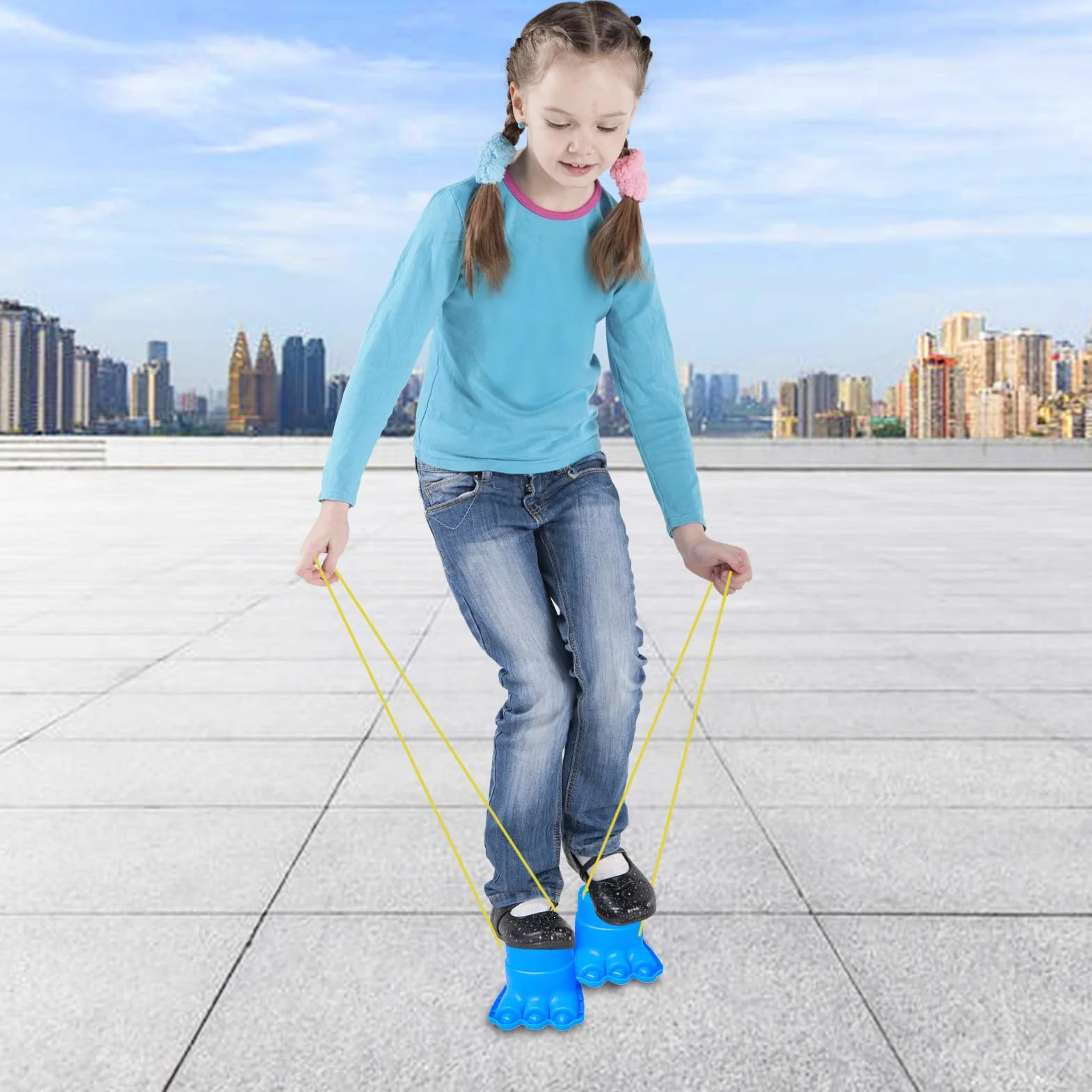 Zancos Para Niños - Piedras De Paso De Equilibrio Para Niños - Circuito De Obstáculos Al Aire Libre Para Clases De Educación Física Preescolar Con Necesidades Especiales Integración Sensorial