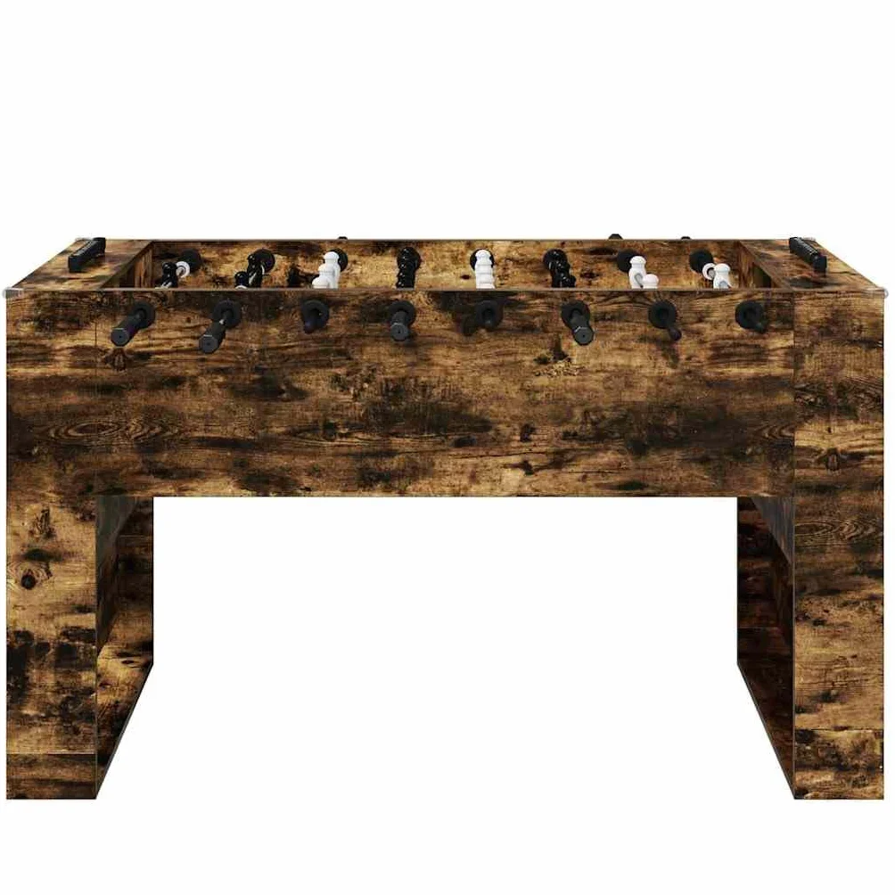 Refined Mesa de Futbolín Roble, Mesa de futbolín Rectangular, Moderna para Juegos en Interiores, competencias Familiares, diversión Nocturna y Fiestas