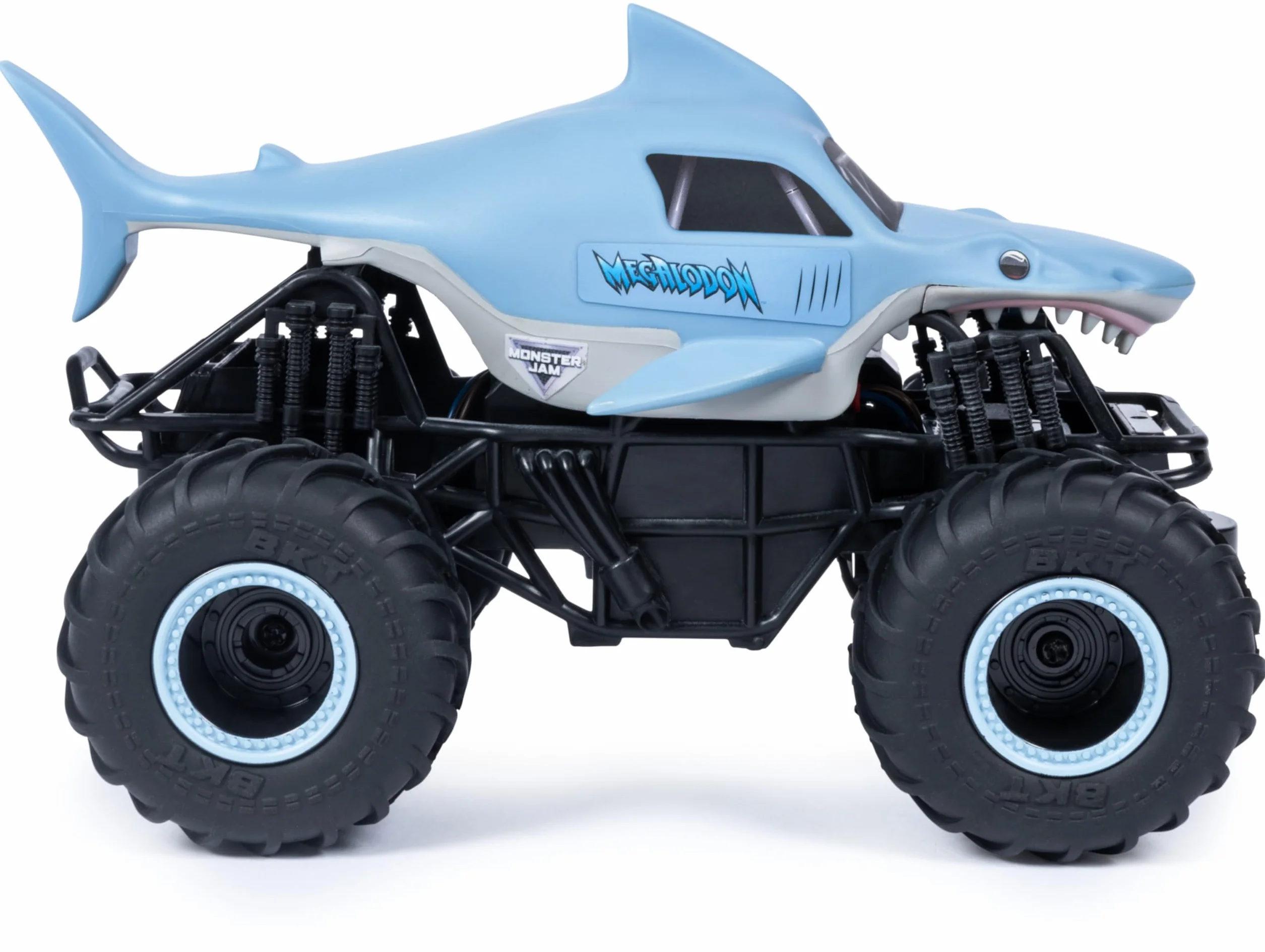 Monster Jam Coche Teledirigido Megalodón RC Monster Truck 1:24 2.4GHz 76m Juguetes Niños 4 Años+