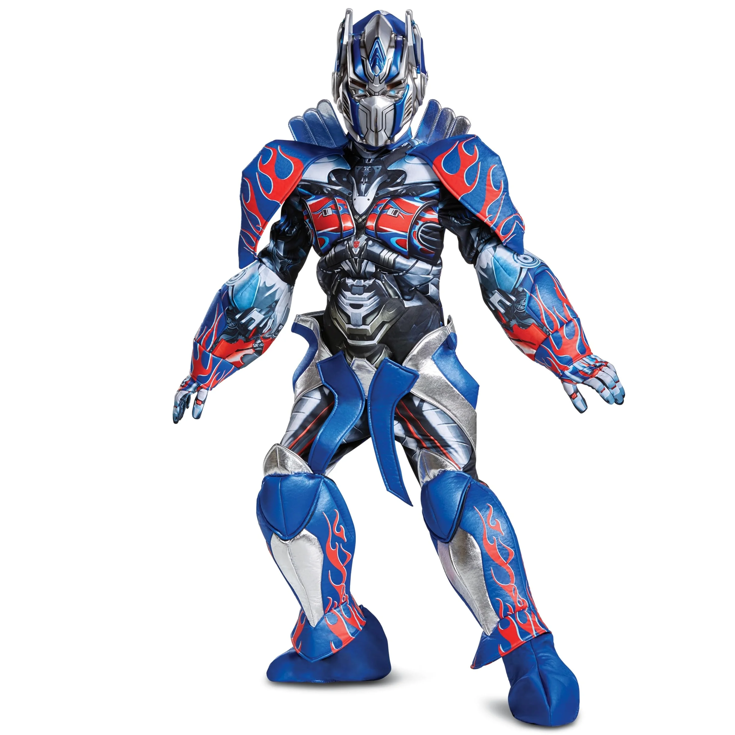 Disguise Disfraz de Transformers Optimus Prime Prestige para niños, disfraz de Halloween para niños