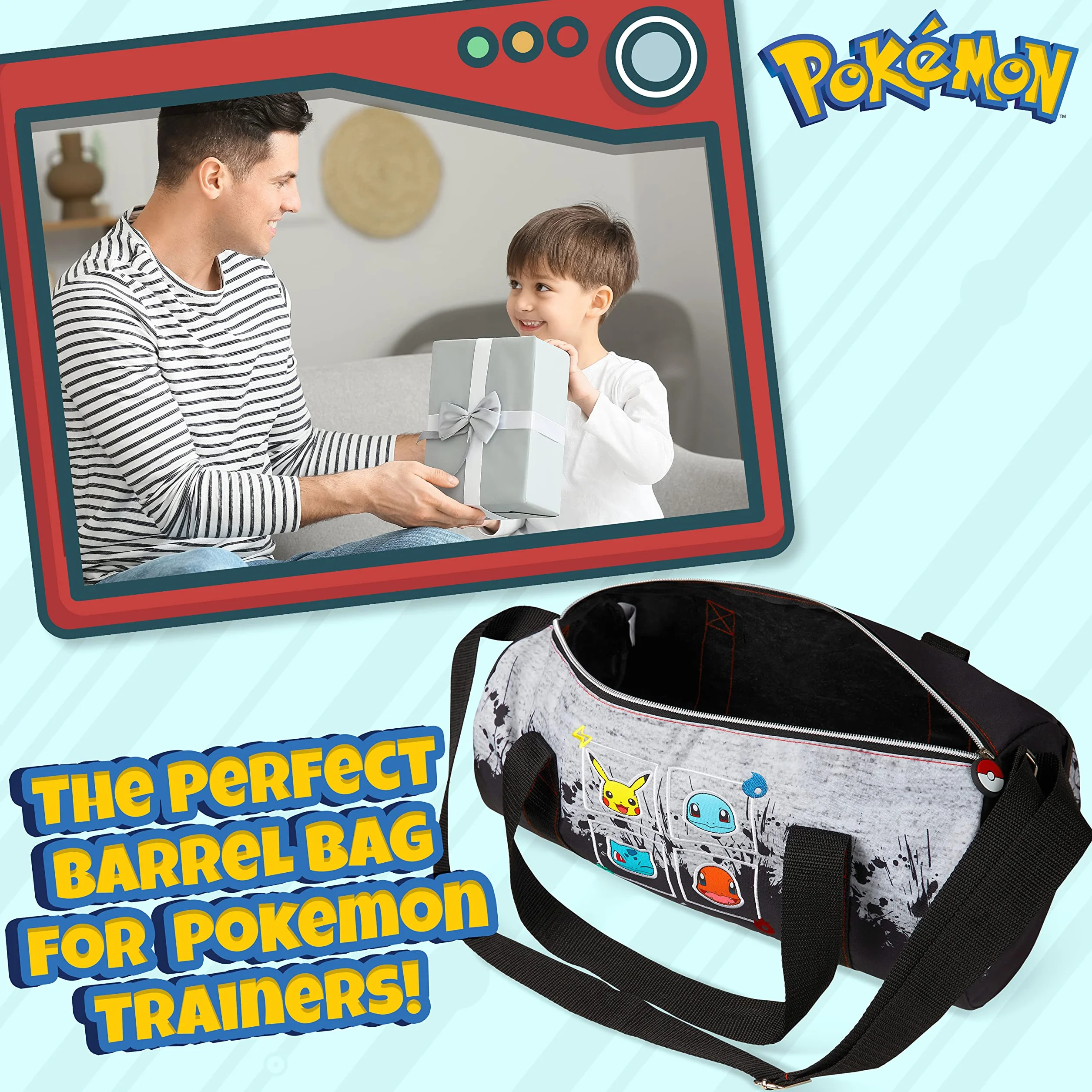 Pokemon Bolsa Deporte Niño - Bolsa Grande de Viaje Oficial