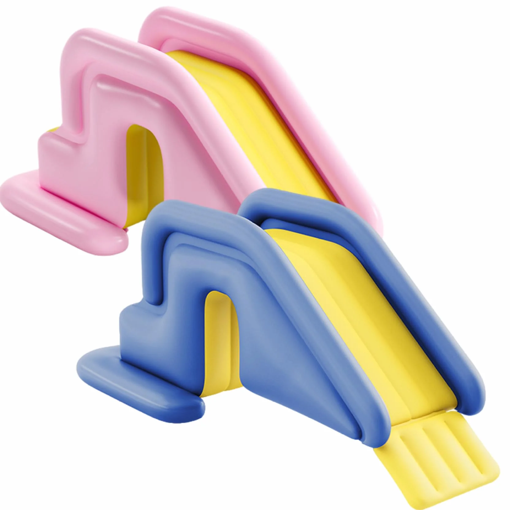 Diapositivas de Piscina Inflable, tobogán de Piscina PVC de 78.7x33.5x31.5 Pulgadas, para el Agua Ancha para Exteriores, Interiores, Patio Trasero, Estilo-2, toboganes de Agua