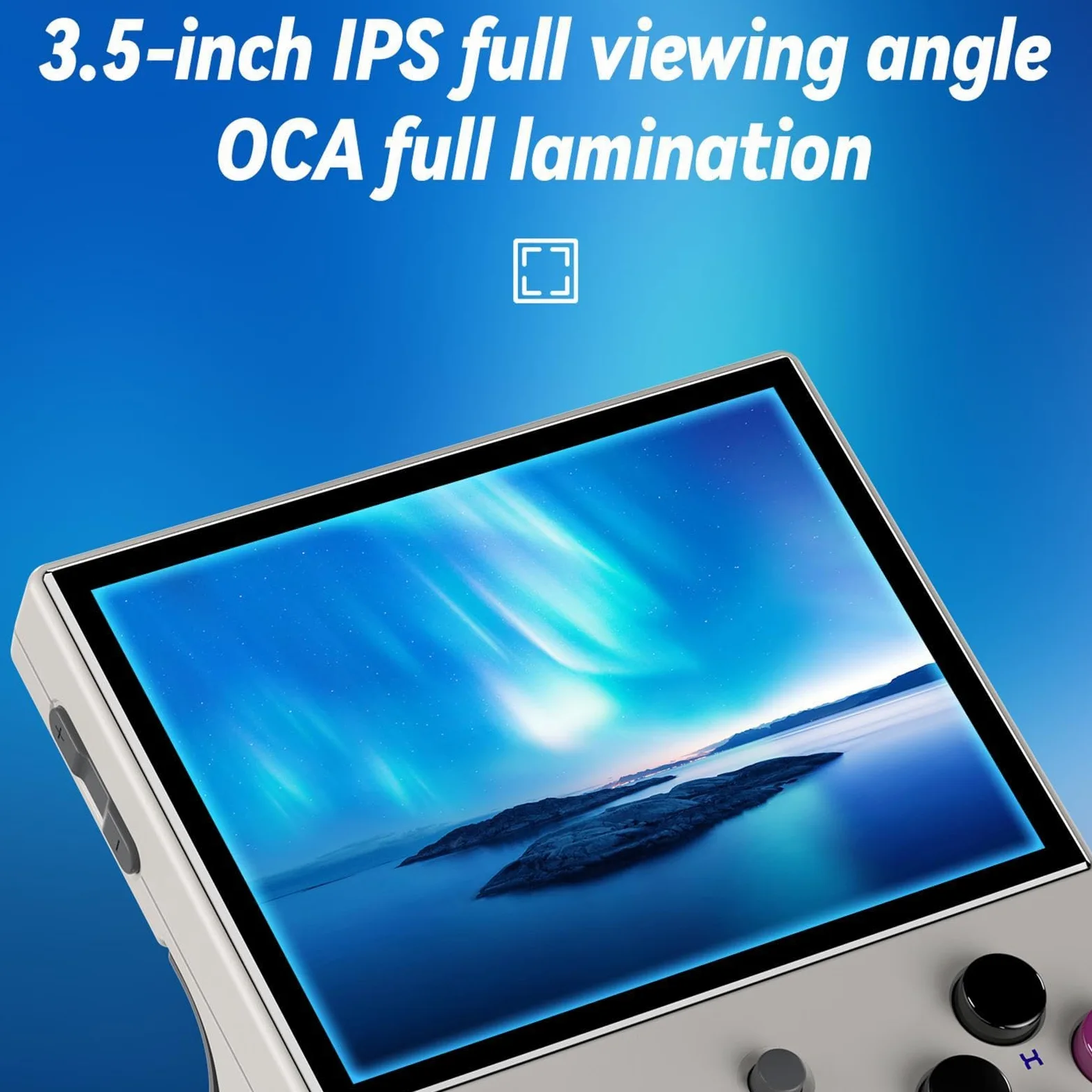 RG35XX PLUS - Consola de juegos portátil con pantalla IPS de 3.5 pulgadas | Consola de juegos portátil para niños, niñas, hombres y mujeres