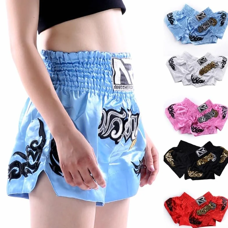 Pantalones cortos transpirables para niños fitness kickboxing
