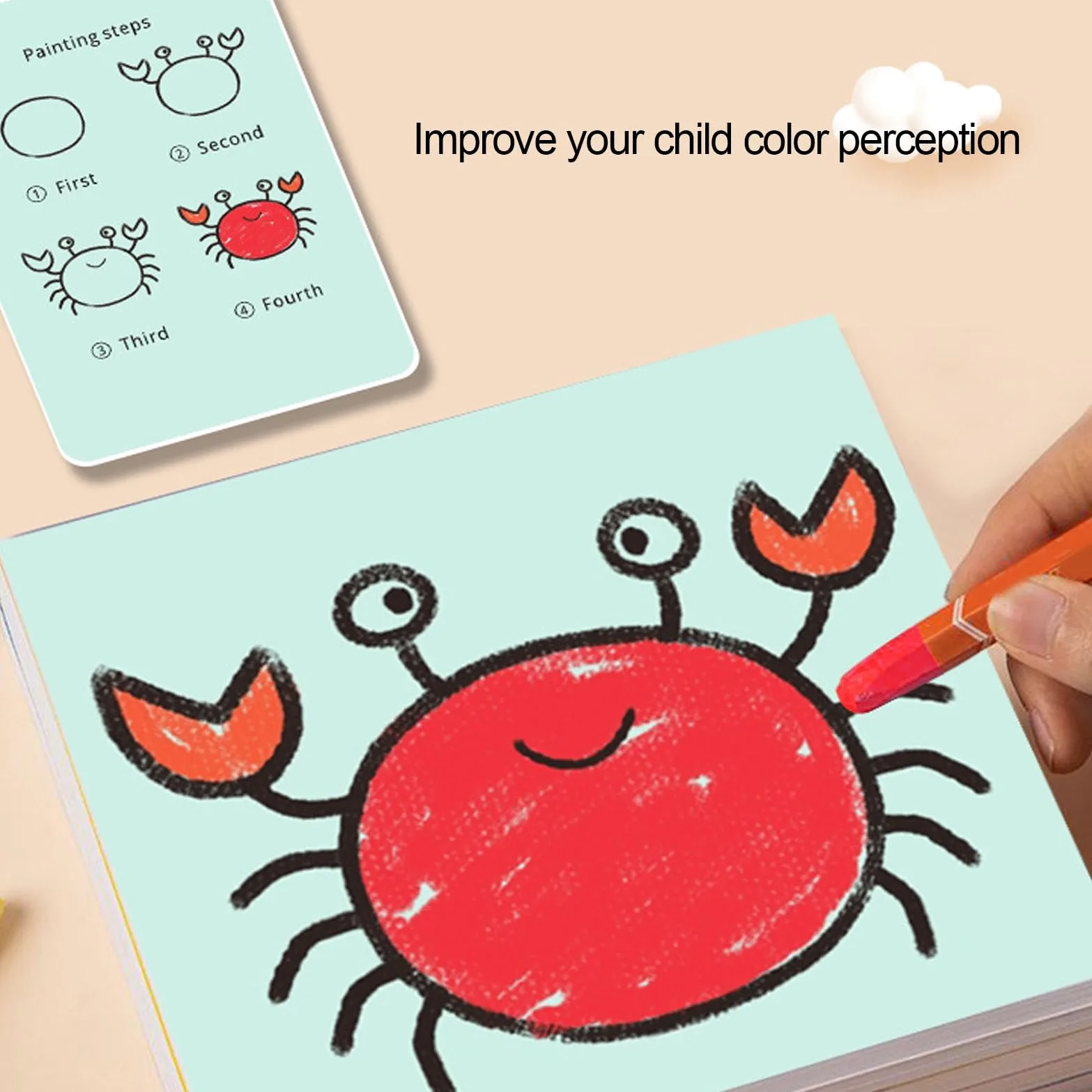 FILFEEL Robot de Dibujo para Niños – Máquina de Dibujo Educativa Interactiva con 100 Tarjetas y 14 Bolígrafos – No Requiere Aplicación, Construcción de ABS, Ideal para Iluminación Artística, (Pink)