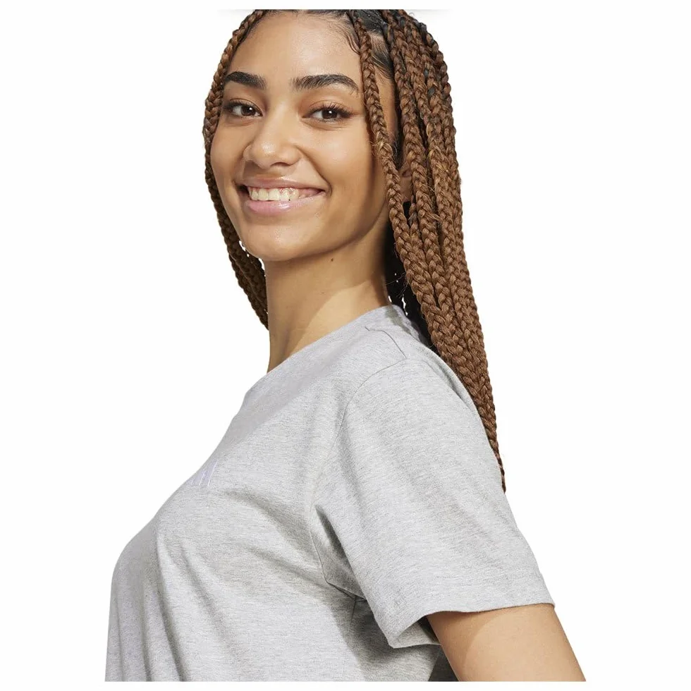 Adidas Essentials Small Logo T-Shirt Camiseta de Manga Corta Mujer