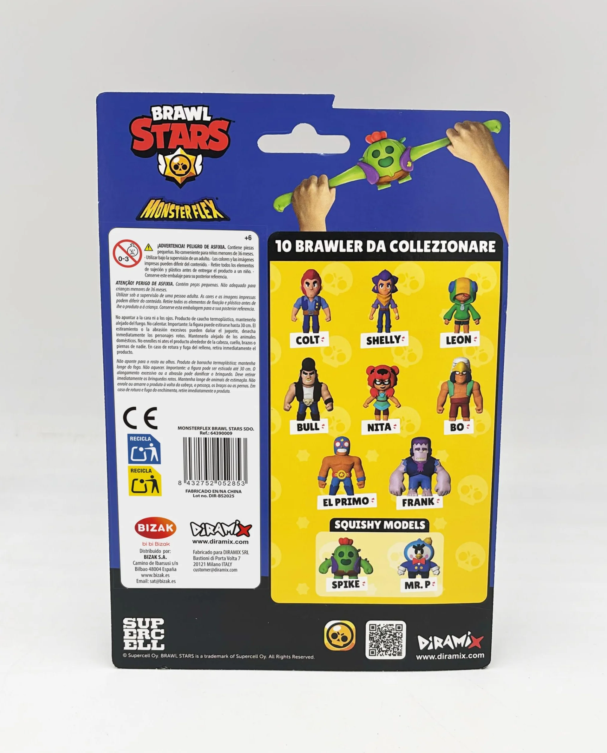 Bizak Monsterflex Brawl Stars Figura Mr.P Coleccionable 13 cm