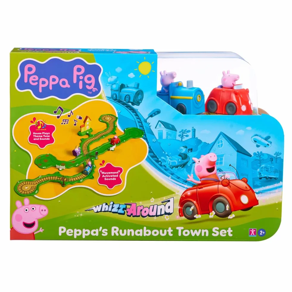 Peppa Pig Circuito Tren y Coche