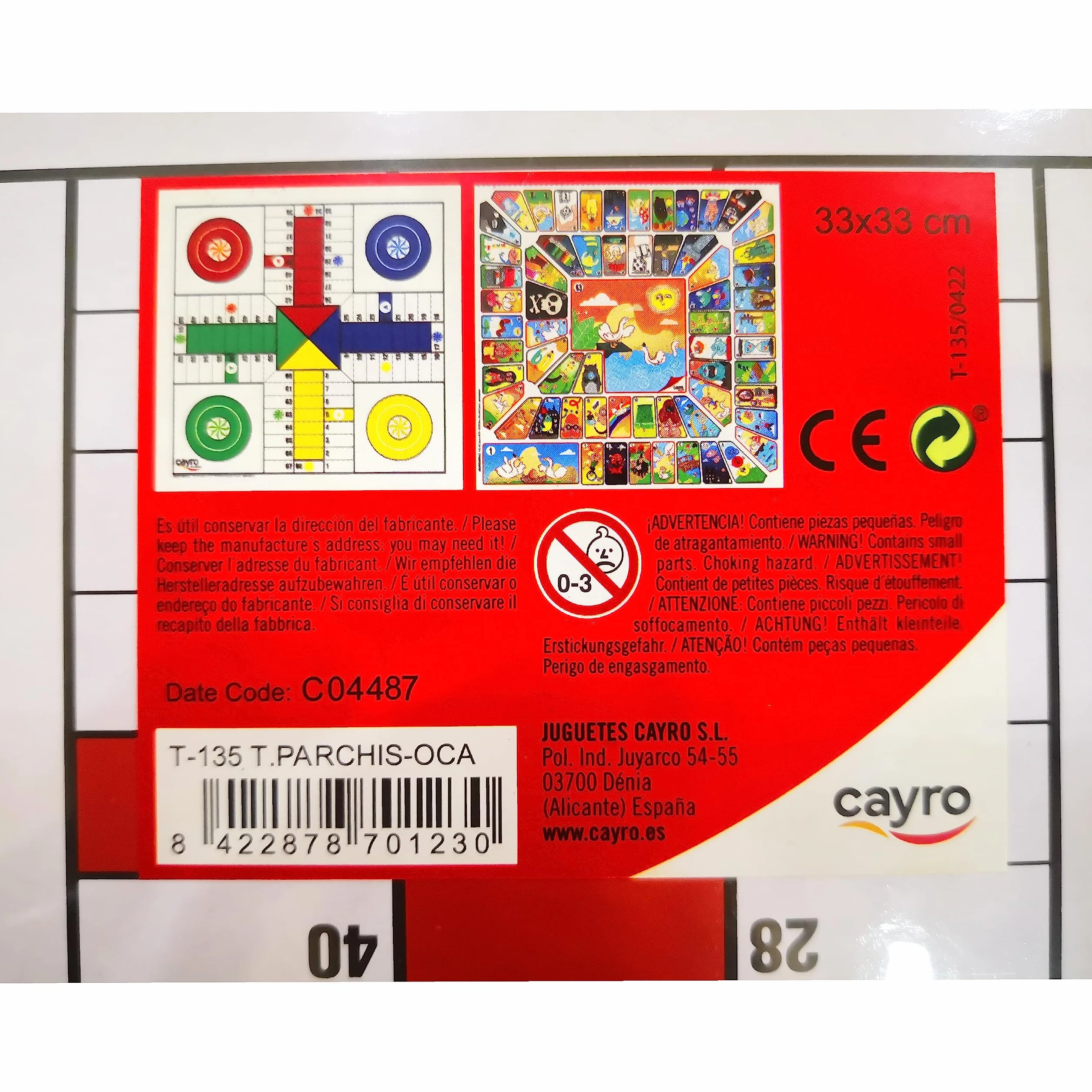 Cayro T-135 Juego Multicolor