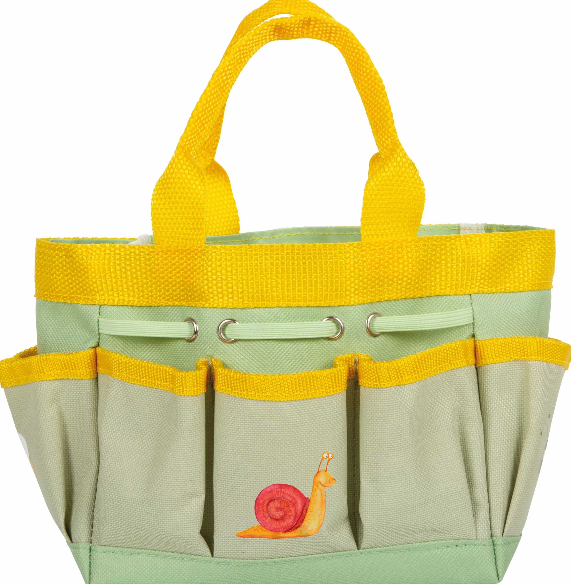 small foot Bolsa Herramientas de jardín Tiny Garden Infantil Madera Metal, a Partir de 3 años, 12664, Multicolor