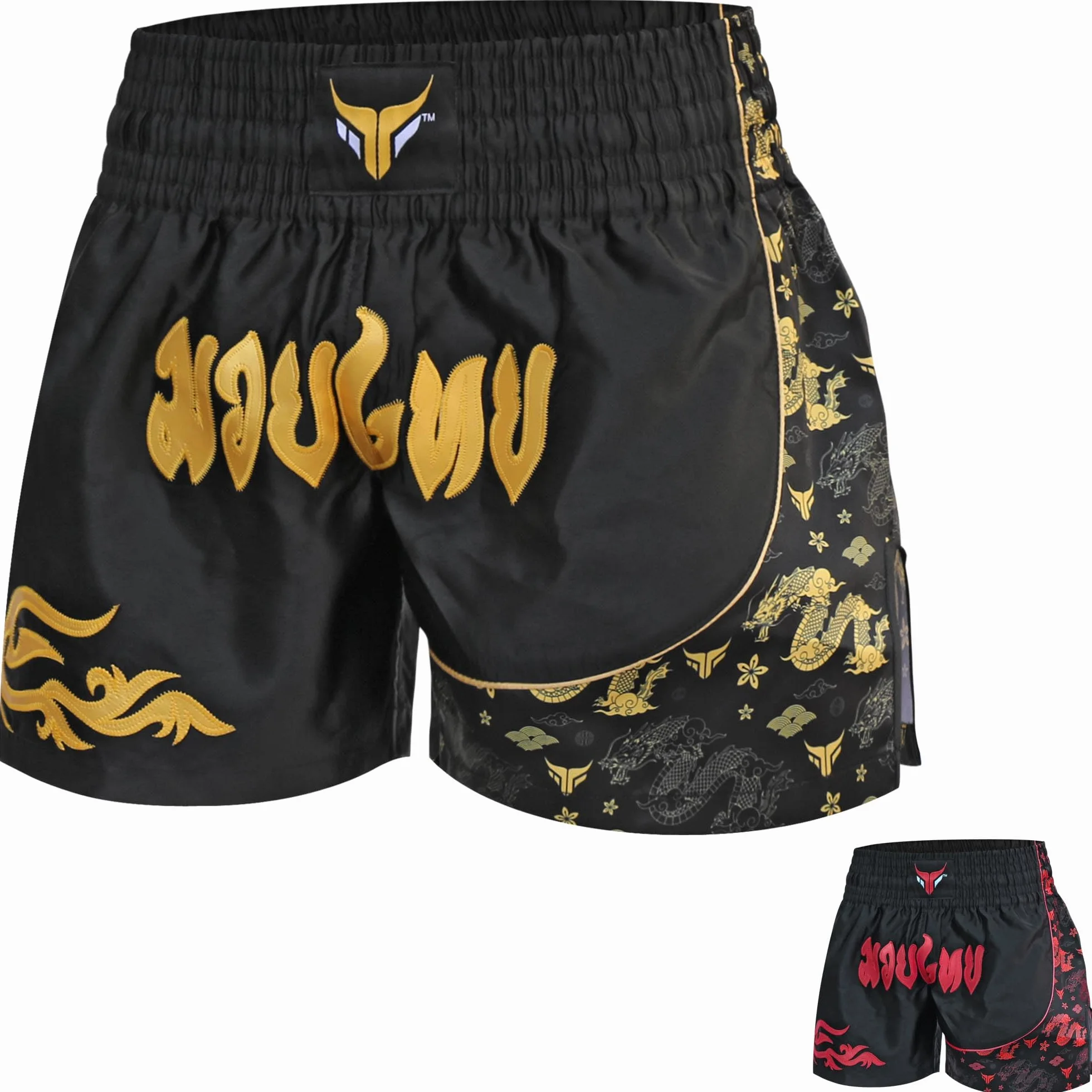 Mytra Fusion Pantalones Cortos de Kickboxing para niños Muay Thai jóvenes Lucha Jaula Entrenamiento MMA Artes Marciales