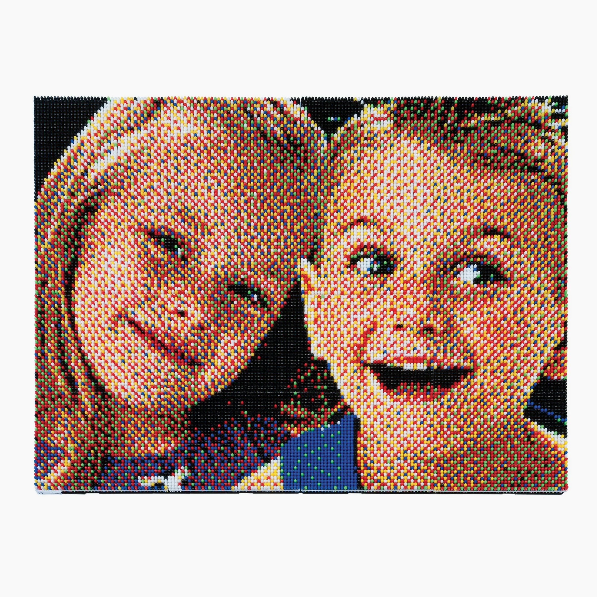 Quercetti 0842 - Pixel Photo Game de Uñas, 16 Tabletas , color/modelo surtido