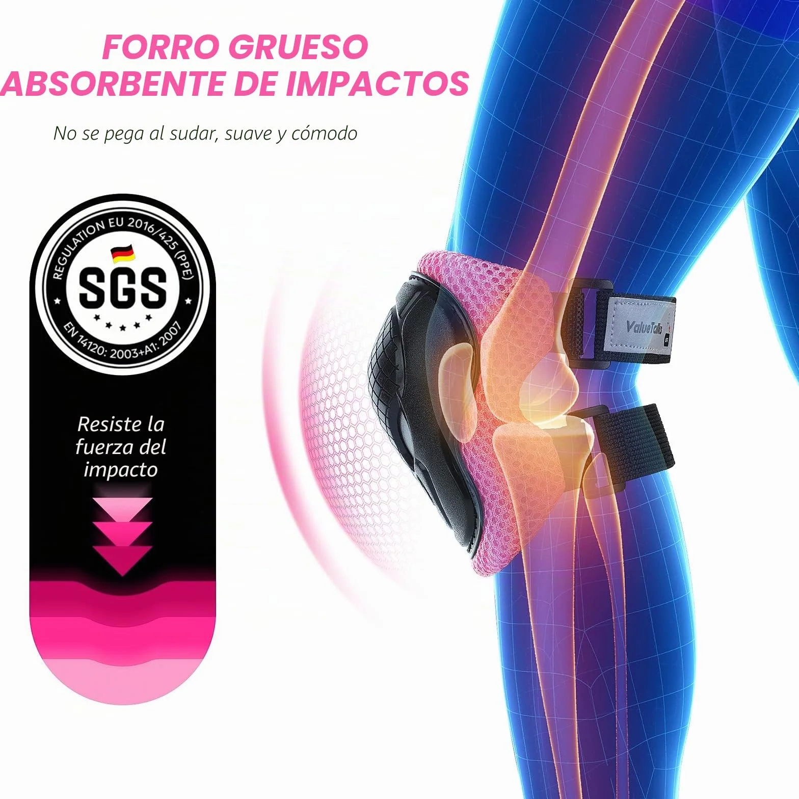 Rodilleras y Coderas para Patines en Linea, Ciclismo para Niña y Niño