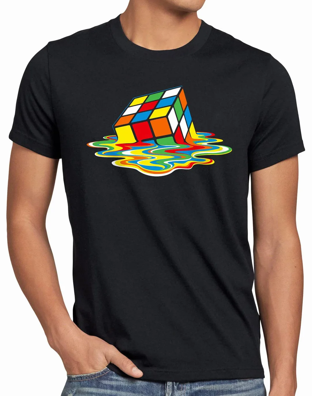 Sheldon Cubo Mágico Camiseta para hombre