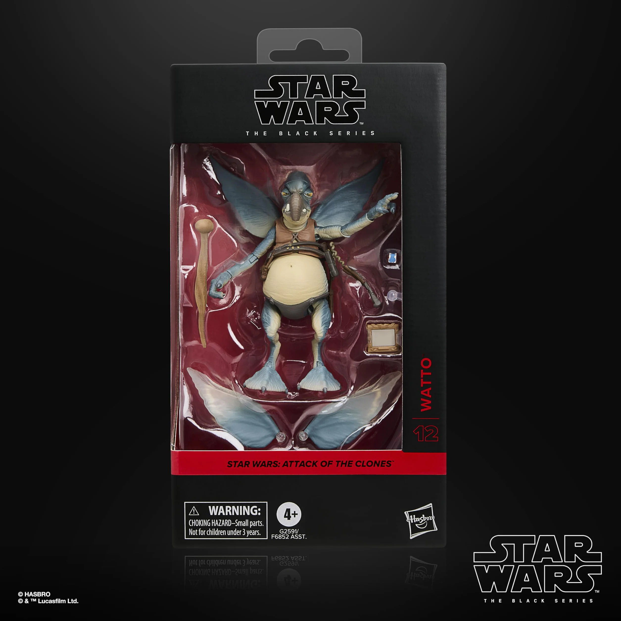 Star Wars The Black Series, Watto, Ataque de los Clones, Figura Premium Coleccionable de 15 cm