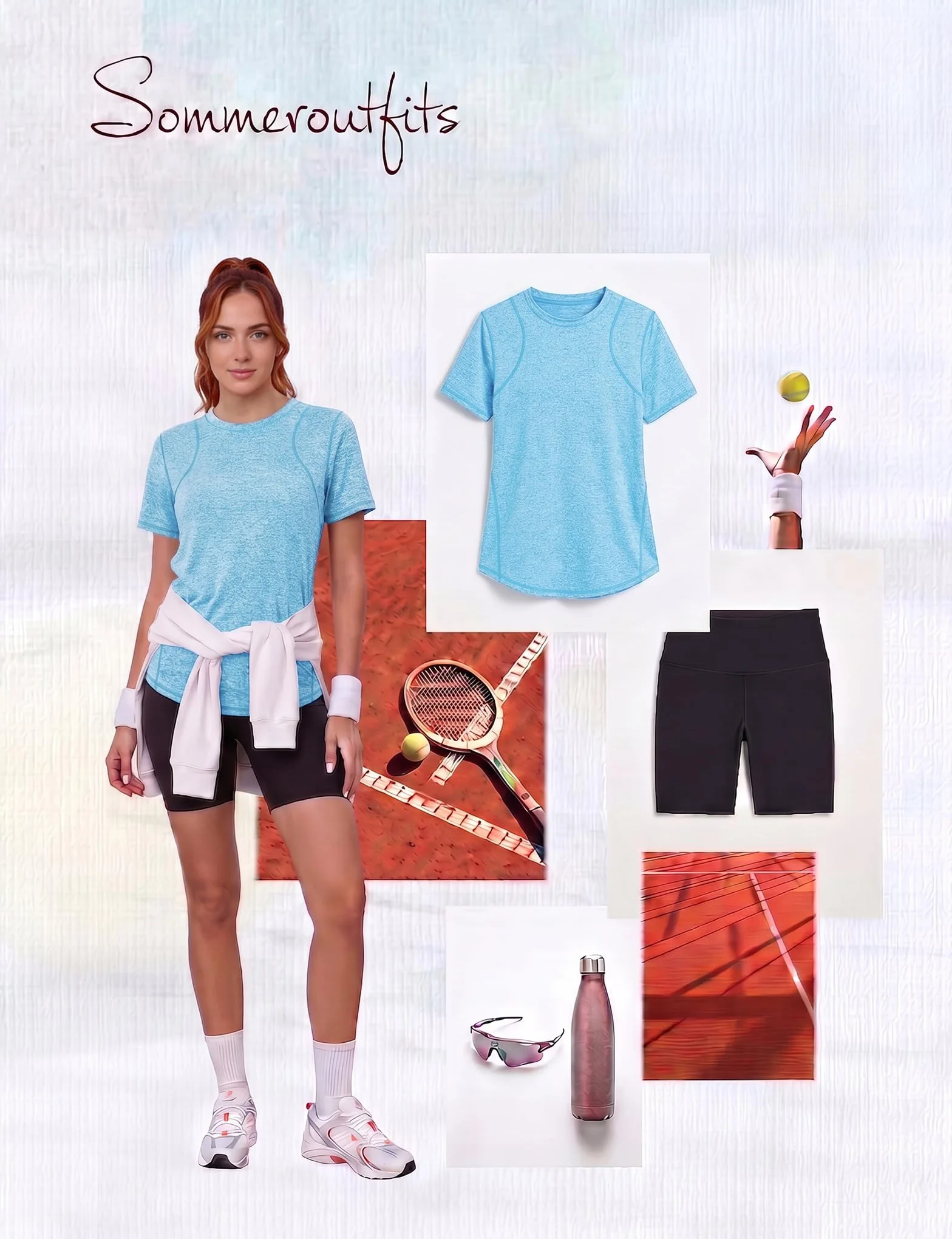 Gyabnw Camiseta Deporte Mujer Manga Corta Secado Rápido Holgada Ropa Yoga Verano