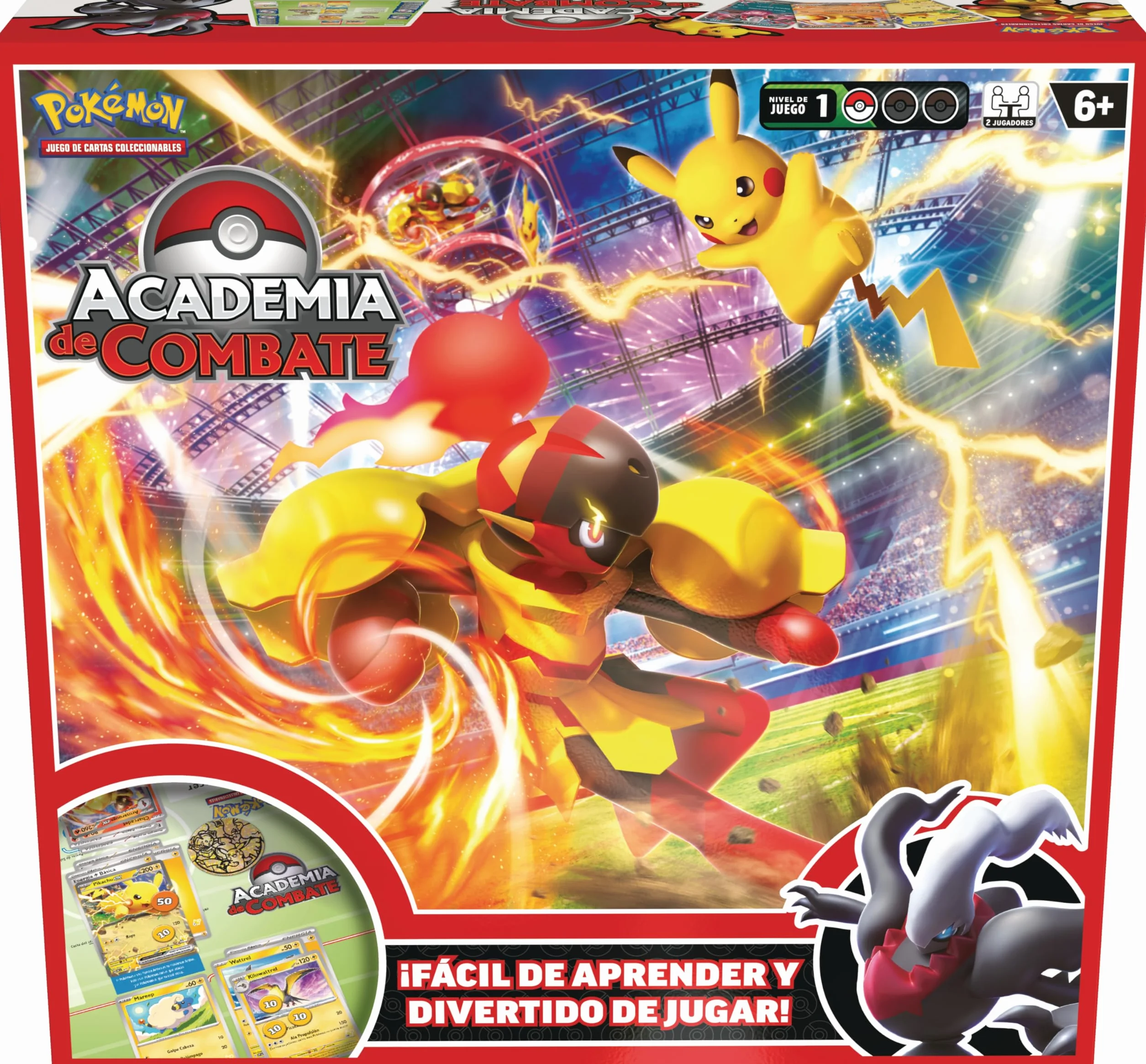 Pokémon JCC 2024 Academia de Combate Pikachu Armarouge Darkrai