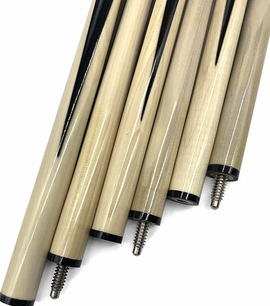 Billar Taco Set of 2 50CM 68CM 90CM 122CM Palo de Billar de Madera Pool Cue