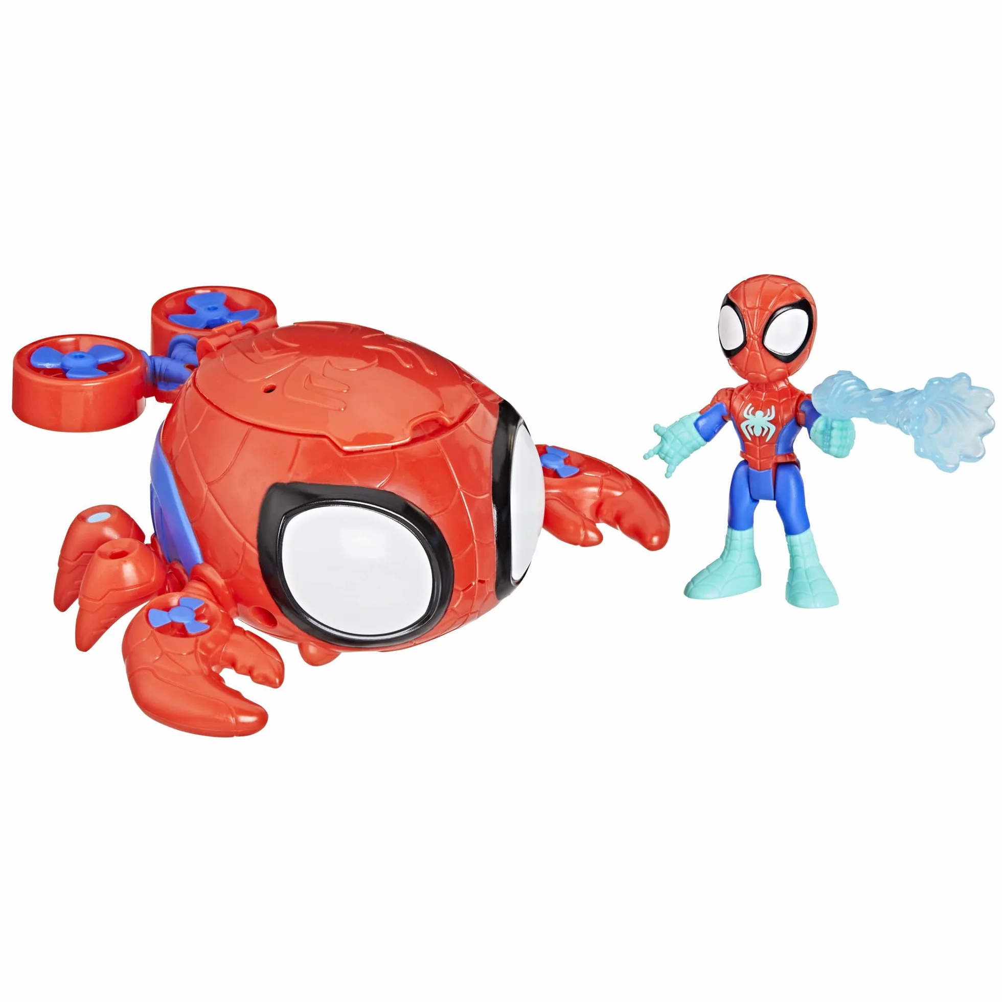 Marvel Spidey and His Amazing Friends, Water-Webs, Submarino Aracno-Cangrejo de Juguete