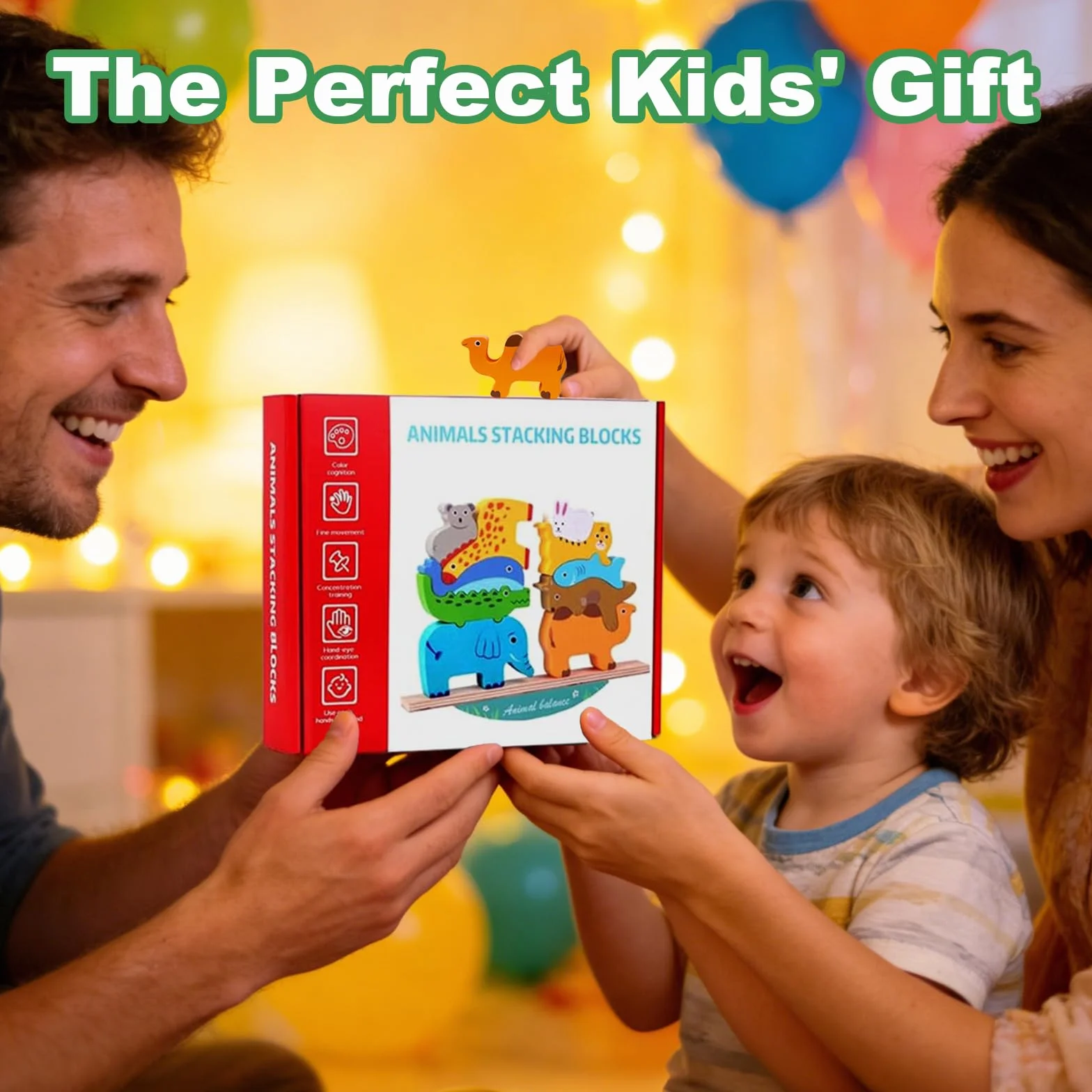 Juguetes Montessori Juegos Niños 2-6 Años, Madera, Educativos, Regalo