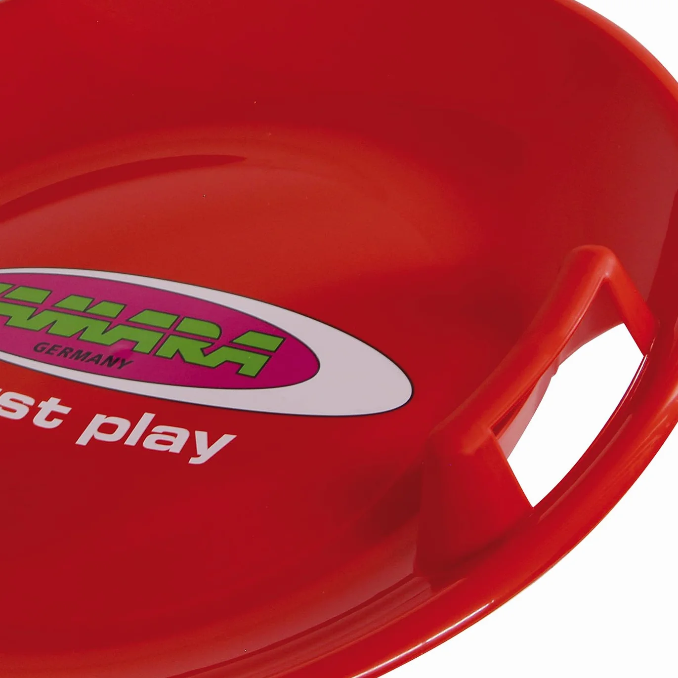 JamARA -Snow Play - Plato antideslizante de 60 cm en ambos lados, cuerpo de plástico duradero y resistente, peso ligero de solo 555 g