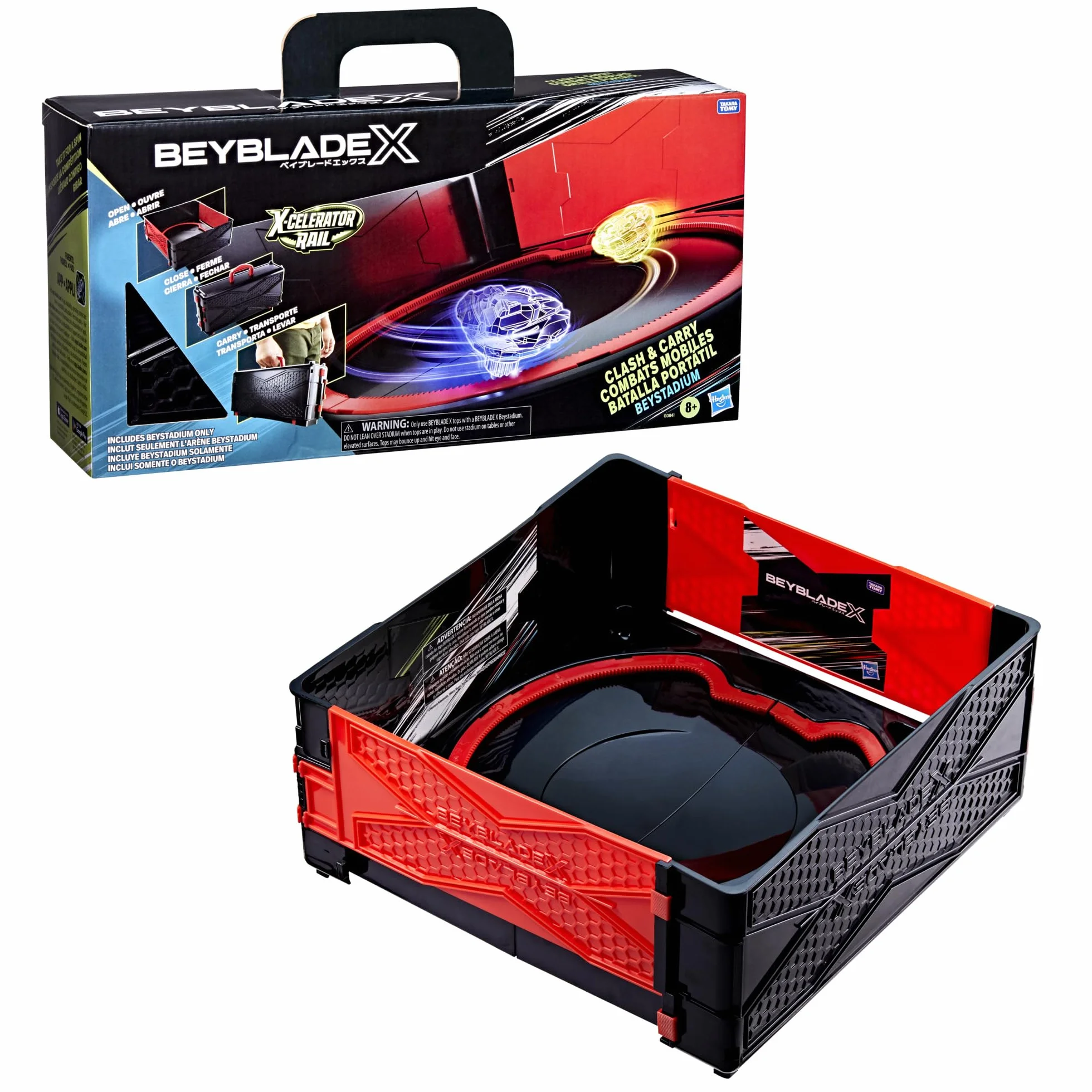 Beyblade X Beystadium Arena de Combate portátil