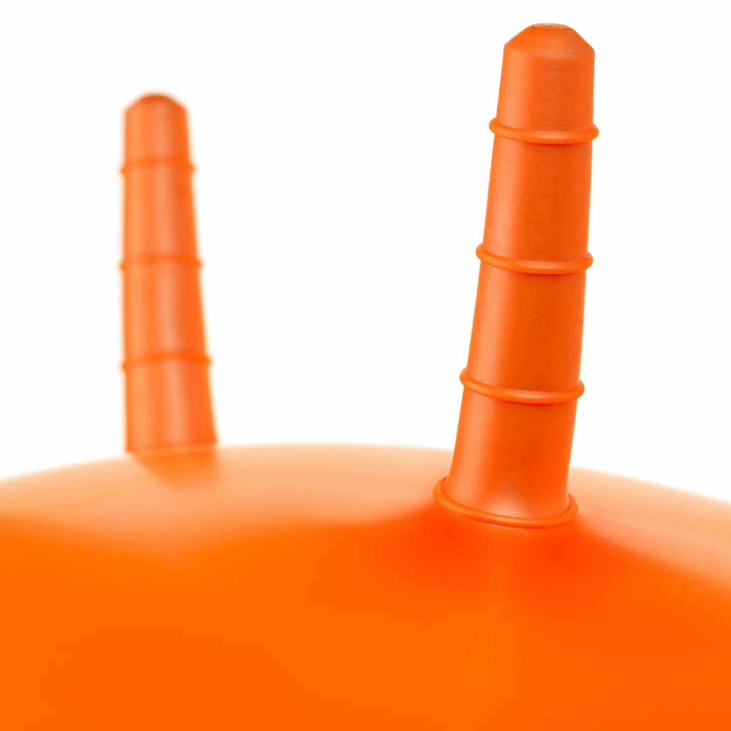 CKB LTD Bola para Saltar, Pelota saltarina Juguetes Jardin Tolva Espacial Gigante Retro Extra Grande 75 cm para Adultos – Inflable Incluye Bomba de pie soporta hasta 100kg – Naranja
