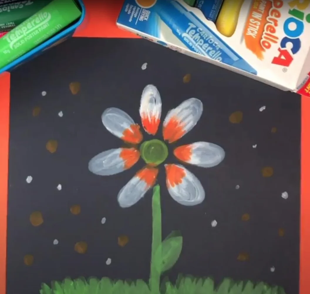 Carioca Temperello | Caja de 24 Témperas Sólidas en Barra | 24 Colores Brillantes y Mezclables | Secado Rápido sin Arrugar el Papel | Pintura Multisuperficie para Madera, Cartón y Cartulina