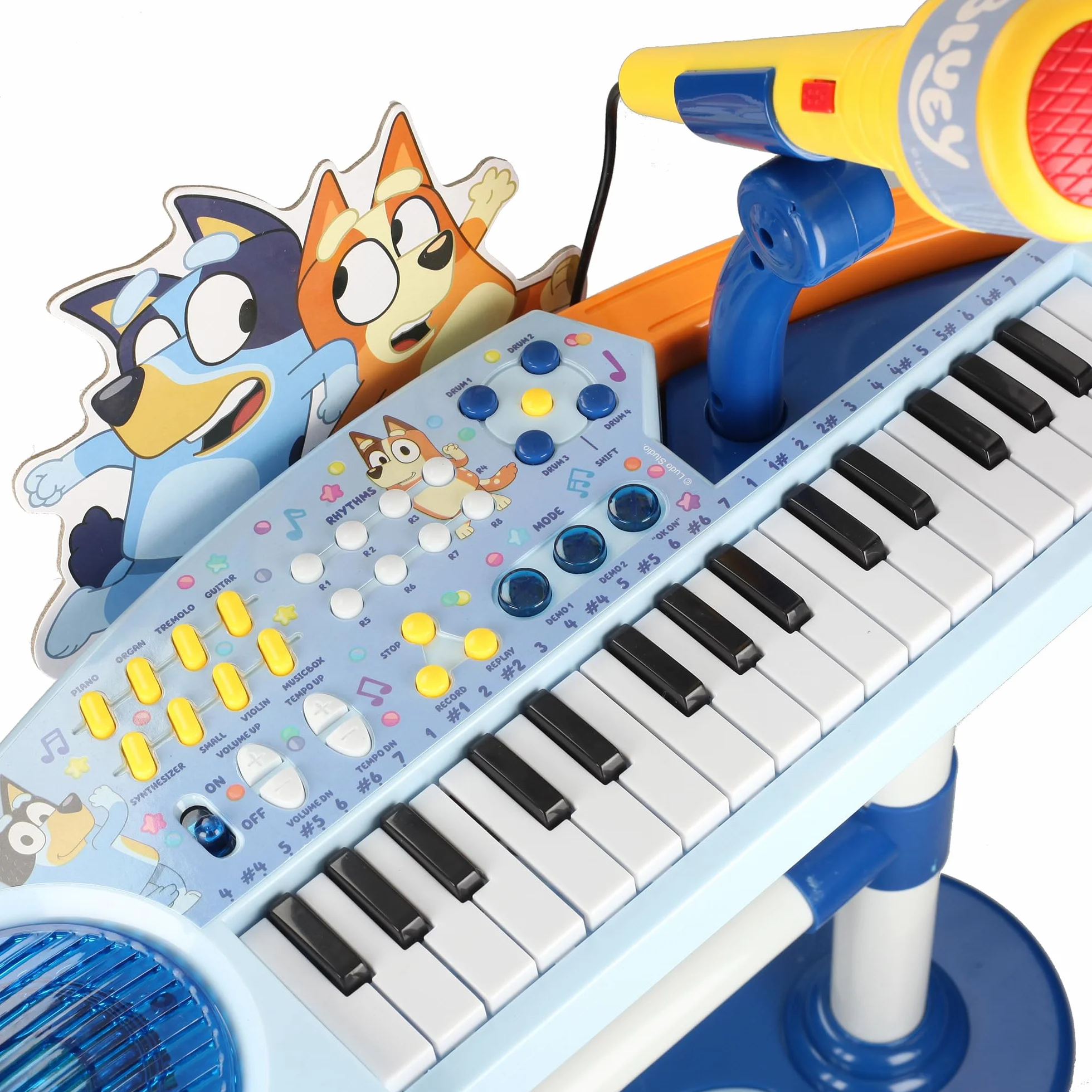 Organo con pie y banqueta Bluey (REIG 2448)