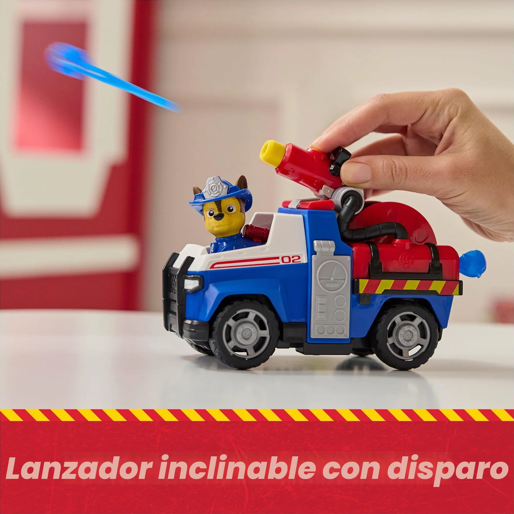 Paw Patrol Patrulla Canina Vehículo Figura Chase Fire Rescue Mission Bomberos Coche Juguete Infantil 3 Años