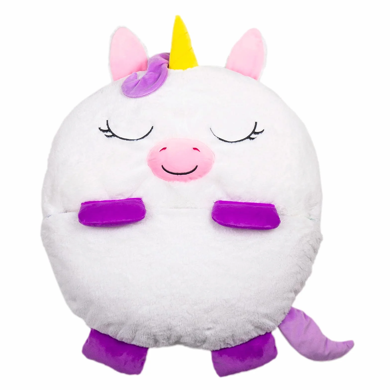 Dormi Locos - Saco de Dormir Grande - Unicornio Blanco
