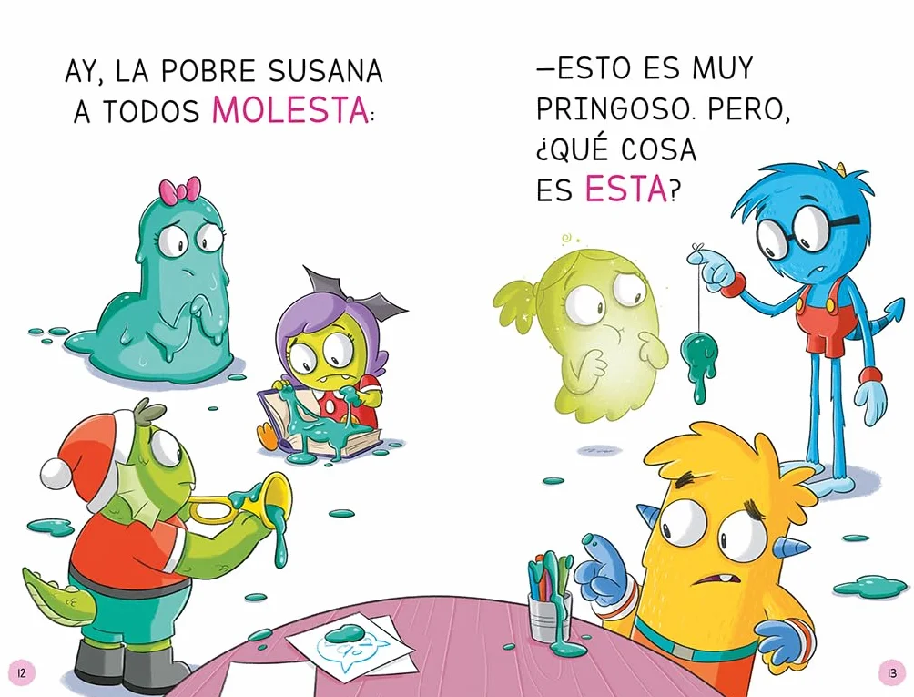 Aprender a leer en la Escuela de Monstruos 10 - Dame helado o me deshago: En letra MAYÚSCULA (libros para niños a partir de 5 años)
