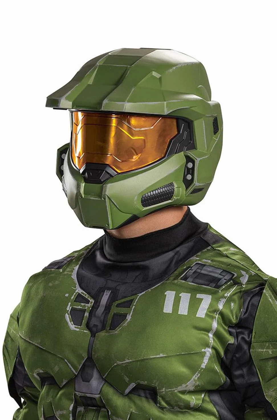 DISGUISE Casco premium Halo Master Chief, máscaras de Halloween para adultos, talla única