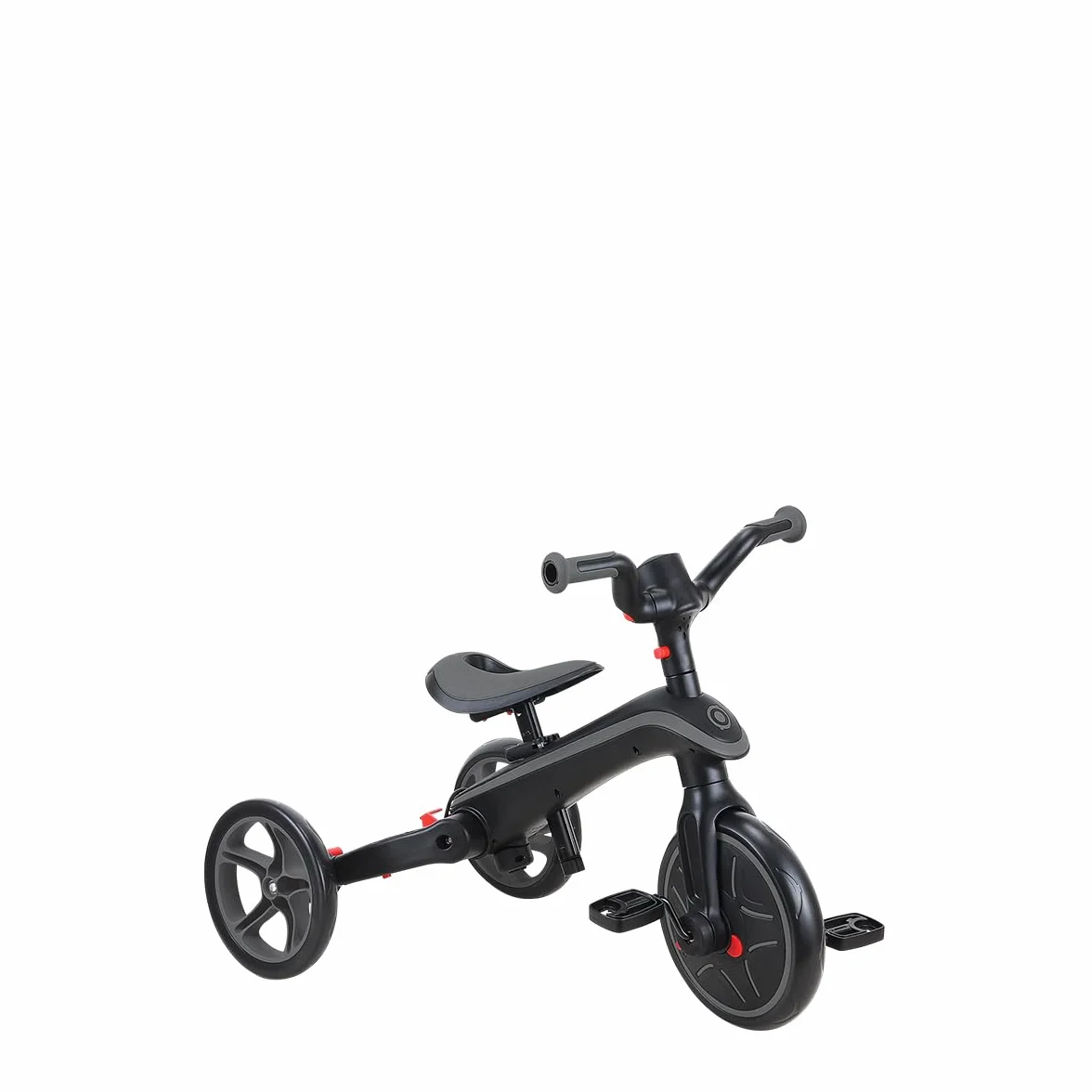 Globber Tricycle Explorer 4 en 1 - Triciclo Plegable y escalable en draisiana para niños de 10 Meses a 5 años