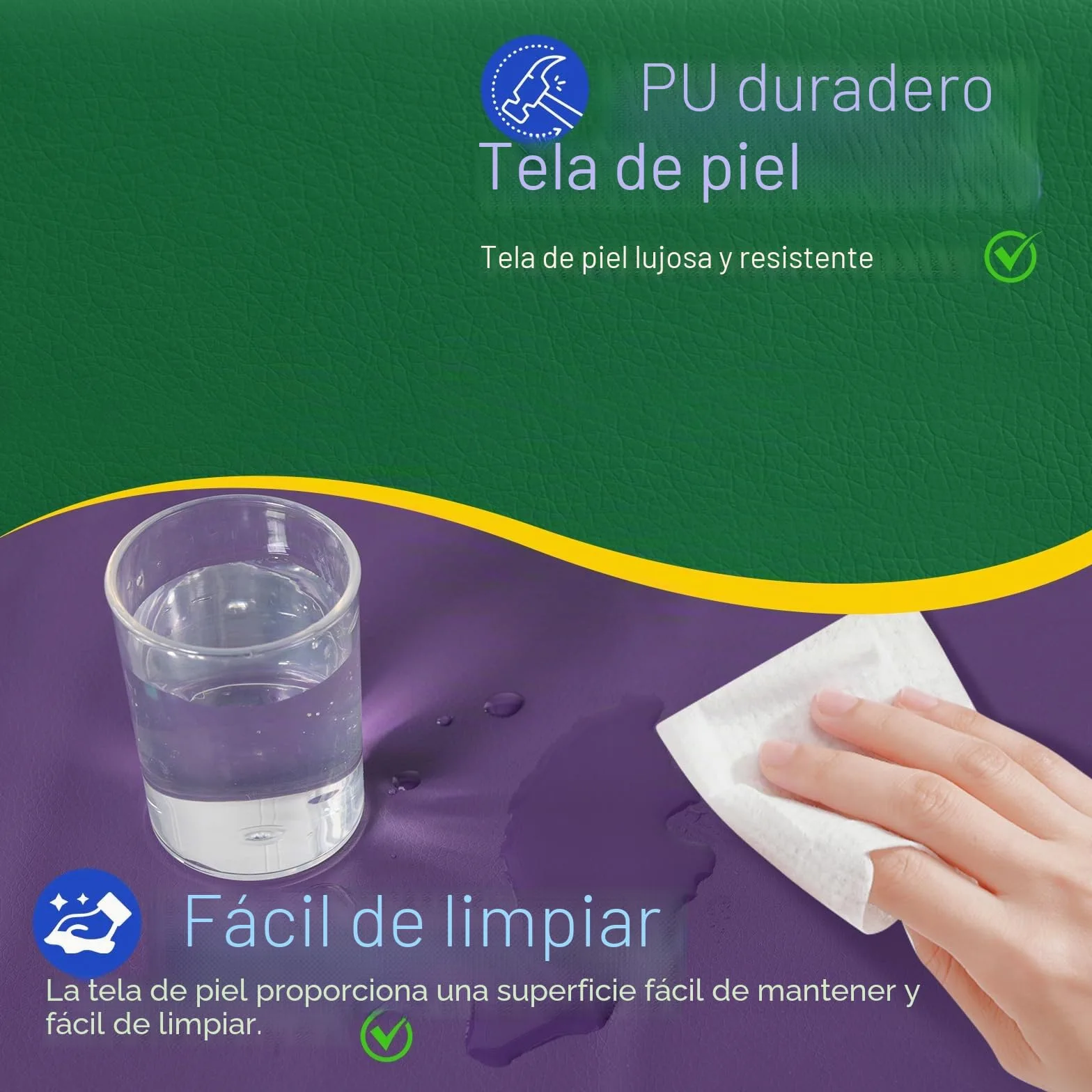 Wilwolfer Juego de 5 Bloques de Espuma para Niños: Cuero PU Bloques Psicomotricidad Infantil - Set de Escalada Suave Ligero para Interior Infantil Juego de Trepar y Gatear Regalo para Bebés(Clásico)
