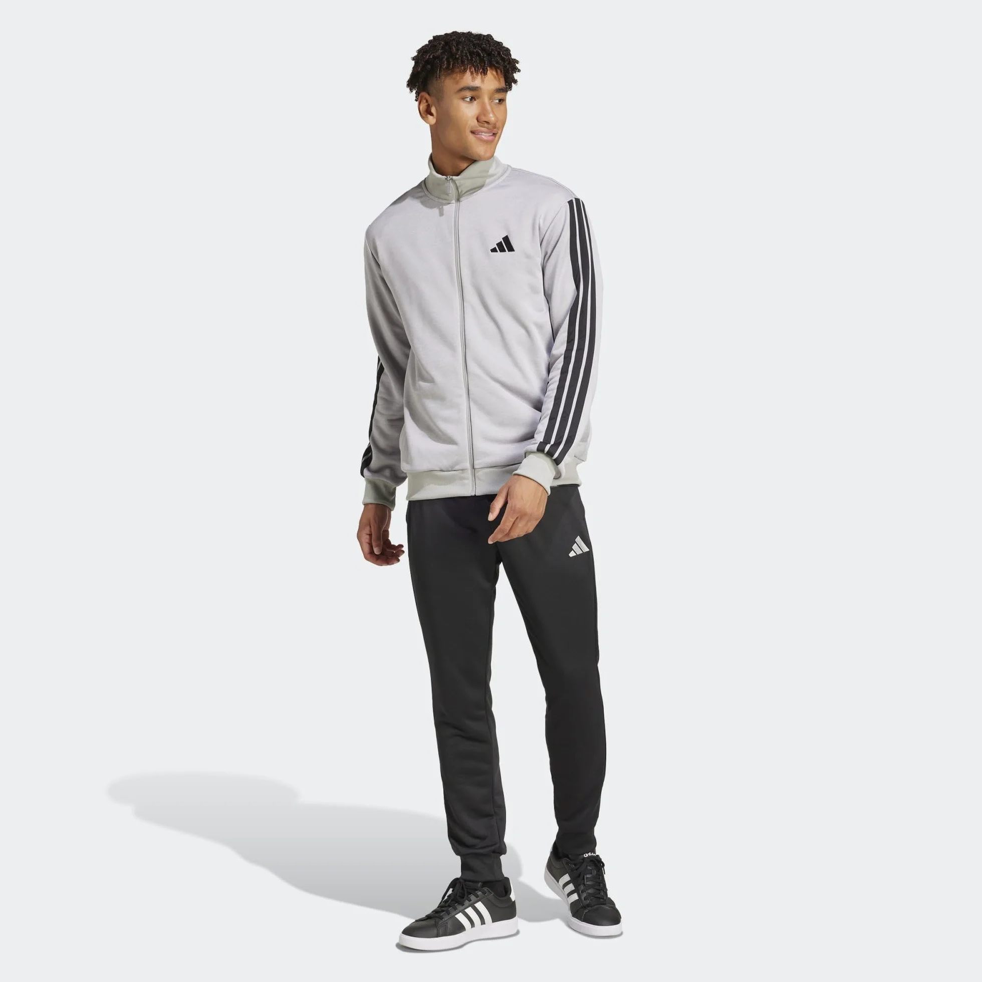 adidas Hombre 3 Stripes French Terry Tracksuits