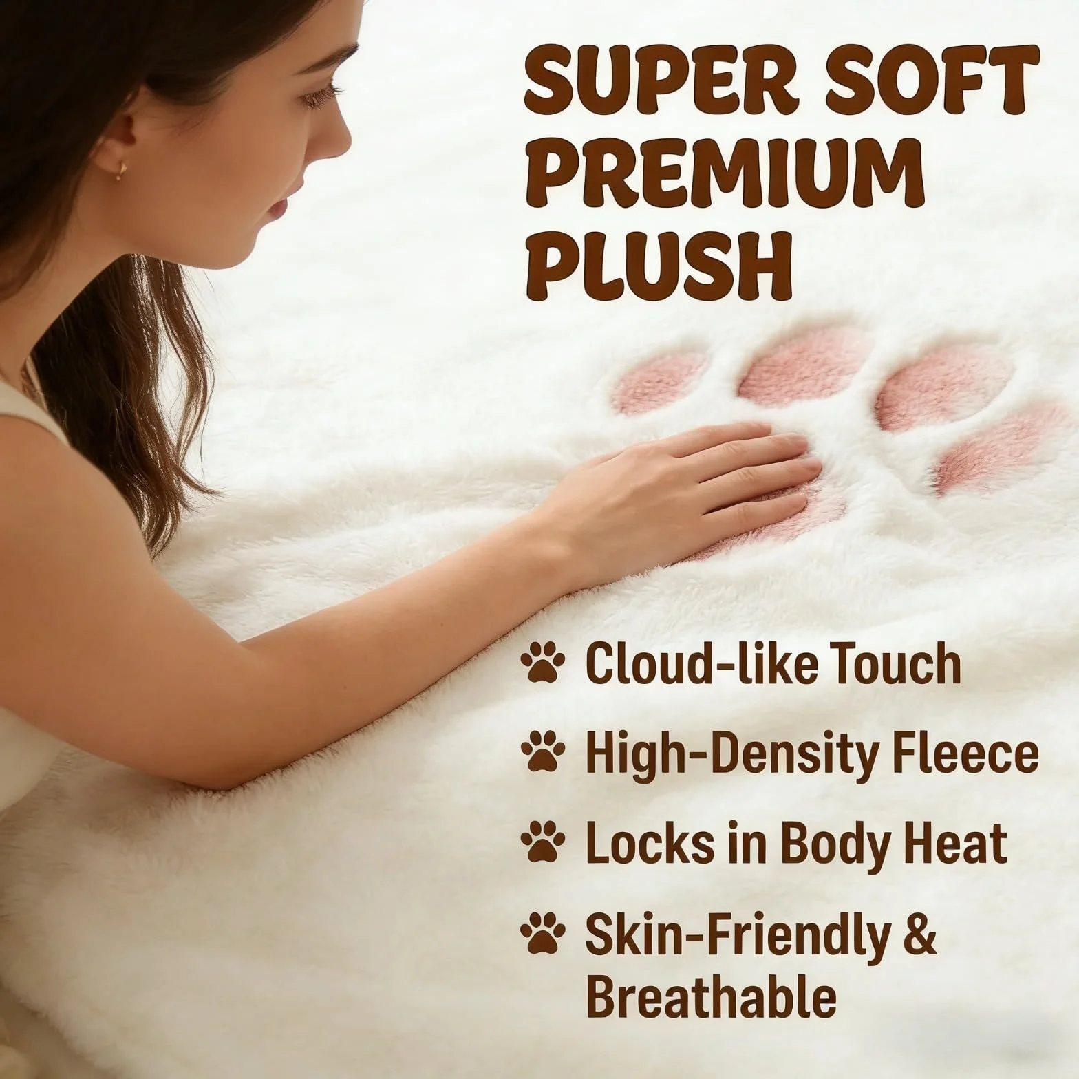 Saco de dormir de gato para humanos, saco de dormir de animales adultos esponjosos, diseño de sobre de felpa gigante para acampar y fiestas de pijamas, manta de forro polar suave y cálido, lavable a