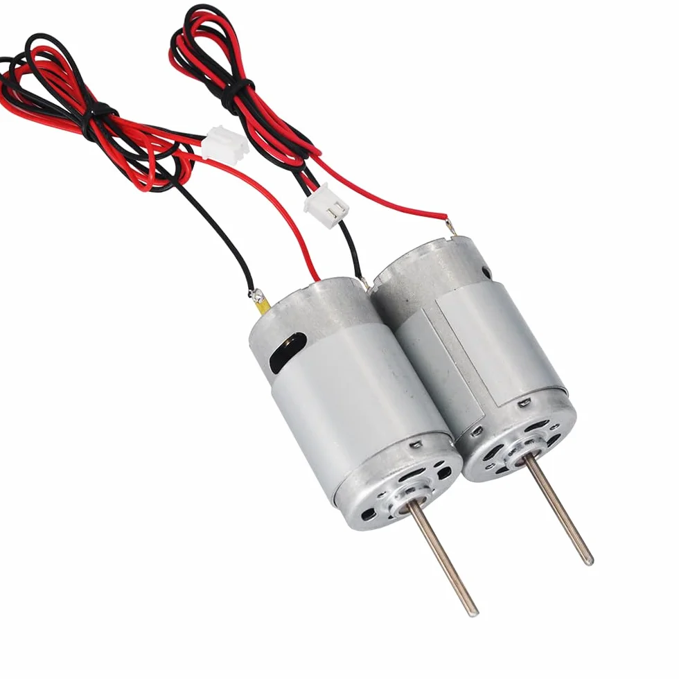 Propulsor submarino 390 de 6 V-12 V con motor incorporado y cable, 13000 RPM, for barco de pesca RC con cebo, resistente al agua.(1pair XH2.54mm Plug)