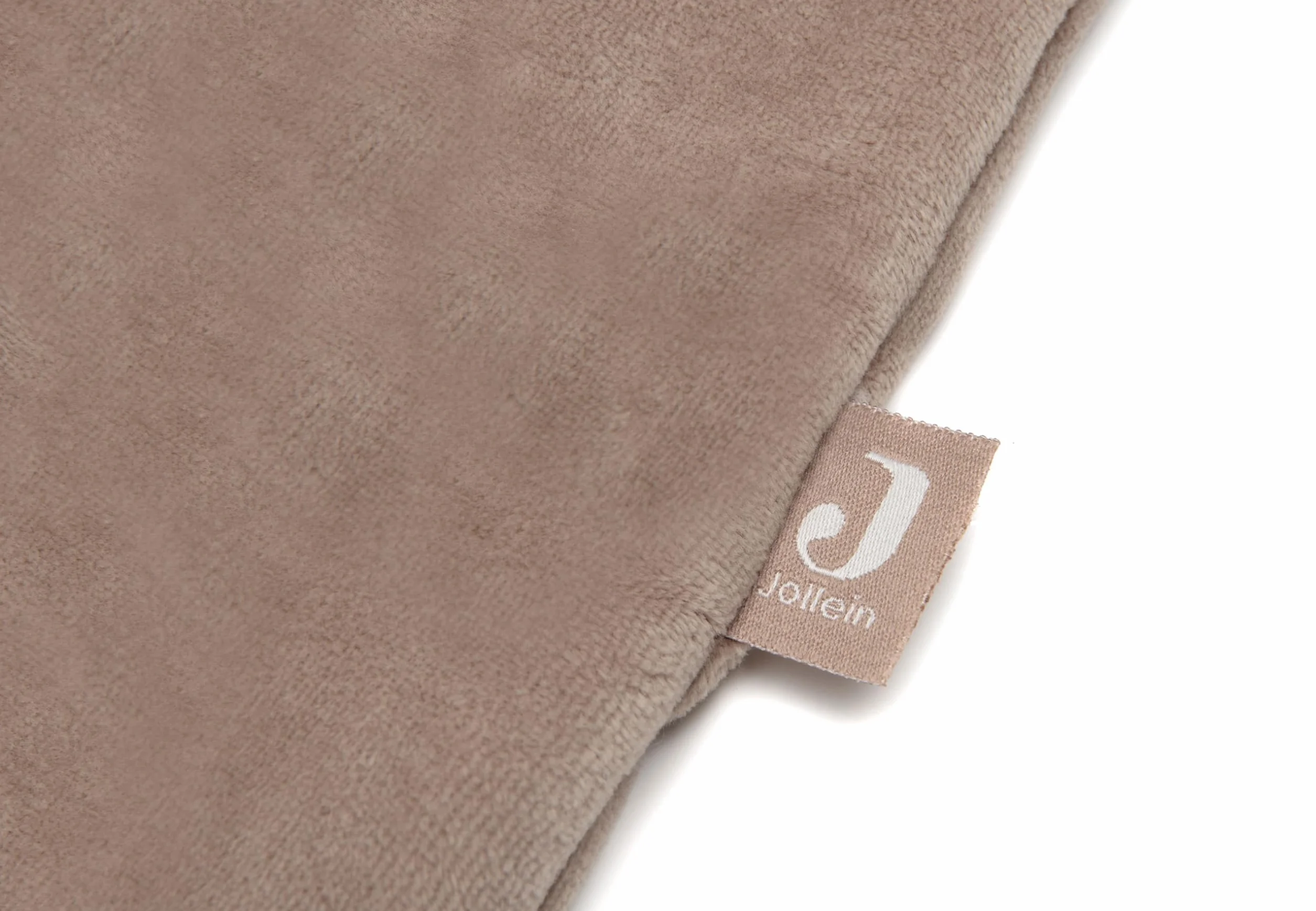 Jollein Saco de Dormir para bebé - 110 cm - Velvet - Algodón - 2.0 TOG - Sin Mangas - Certificado Oeko-Tex - Saco de Dormir para bebé - para Primavera y otoño - Milky Coffee