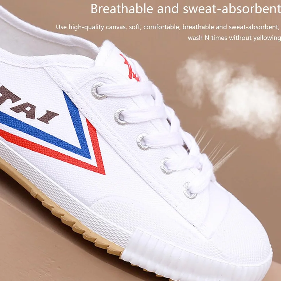 Zapatos de Artes Marciales Unisex para Adultos y Niños, Zapatillas Clásicas de Kung Fu Antideslizantes