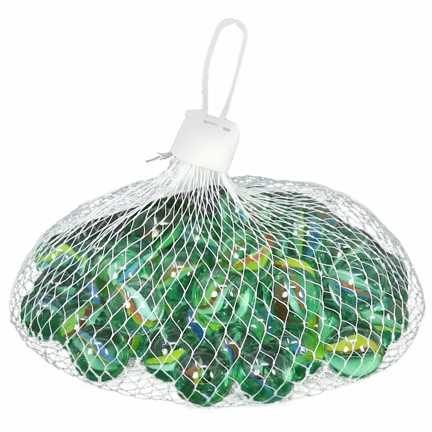 com-four® 100 canicas Vidrio, Piedras Decorativas Manualidades, Relleno, esferas para jarrones acuarios DIY, decoración Mesa Interior Exterior (100 Piezas - canicas)