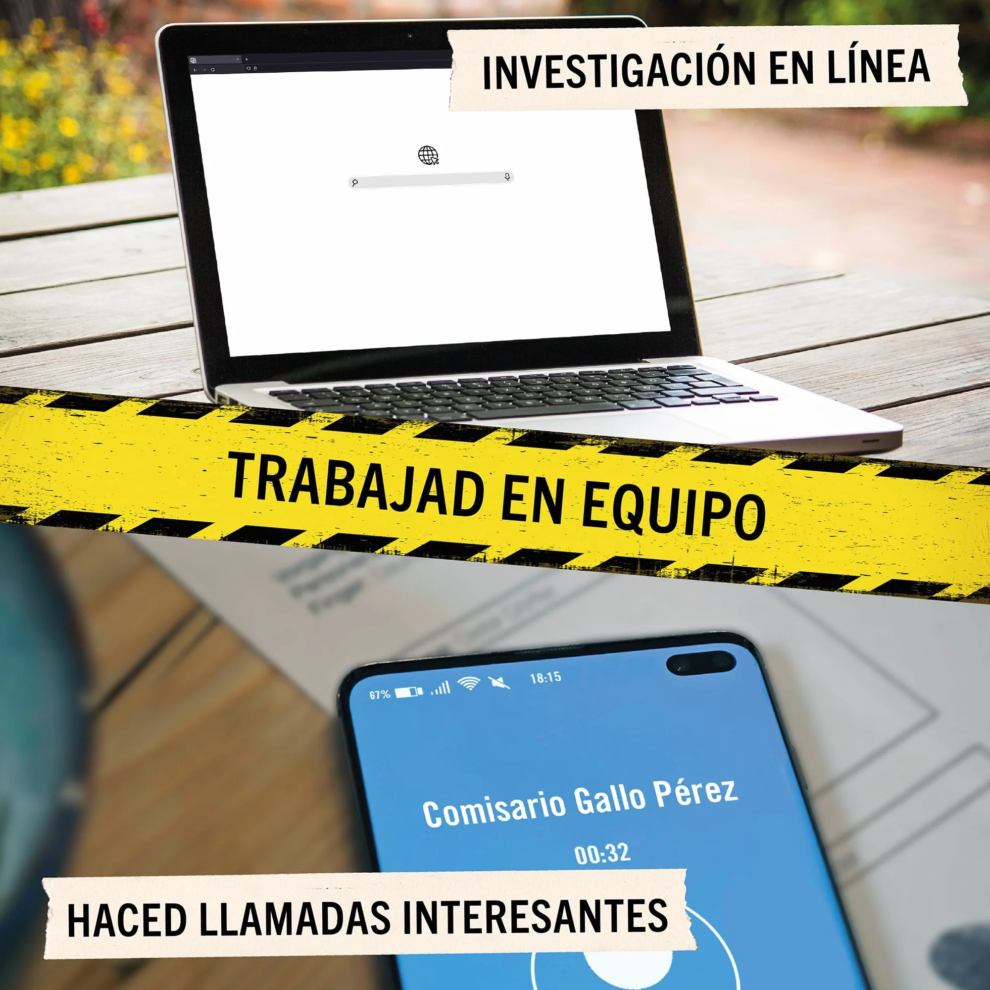 Hidden Games Escena del Crimen: Crimen en la Familia Regio, crimenes imperfectos, Exit Juego de Mesa de Misterio y Detectives cooperativo, 1-6 Jugadores, a Partir de 16 años, en español.