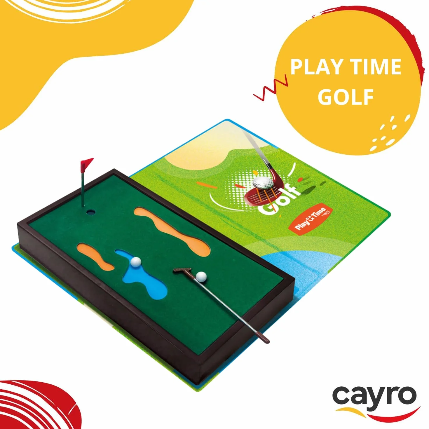 Cayro – Play Time Golf – Juego de Habilidad y puntería Tipo Golf