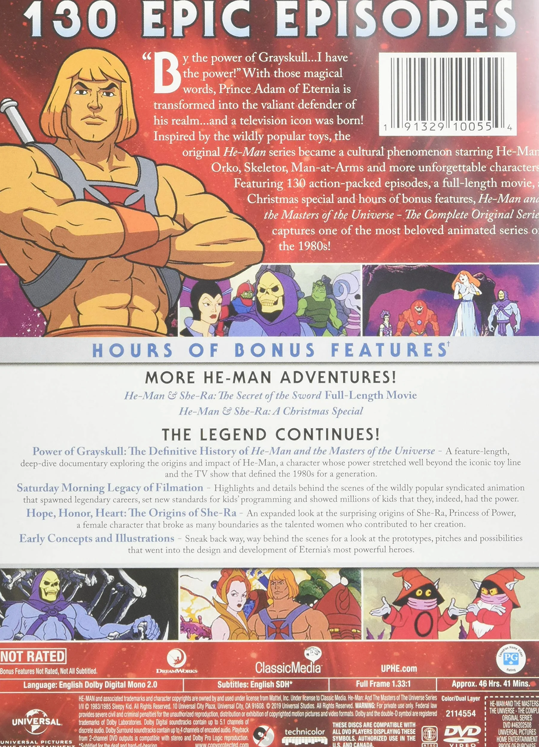 He-Man and the Masters of the Universe: The Complete Original Series [DVD]